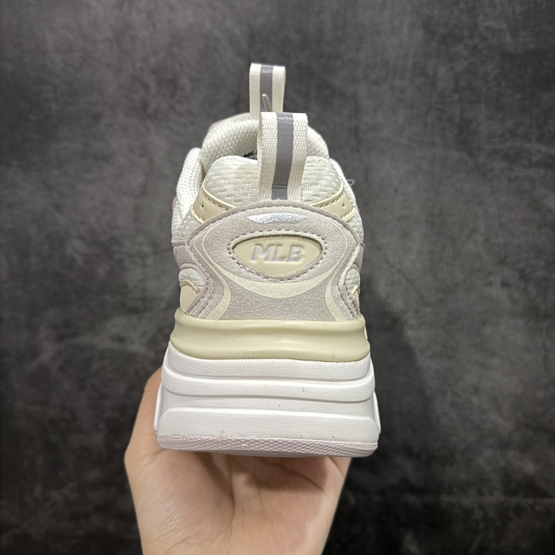 【纯原版】韩国洋基队NY大标潮流老爹鞋MLB小白鞋复古轻便增高运动鞋新款绑带时尚潮流百搭原材料打造 原楦