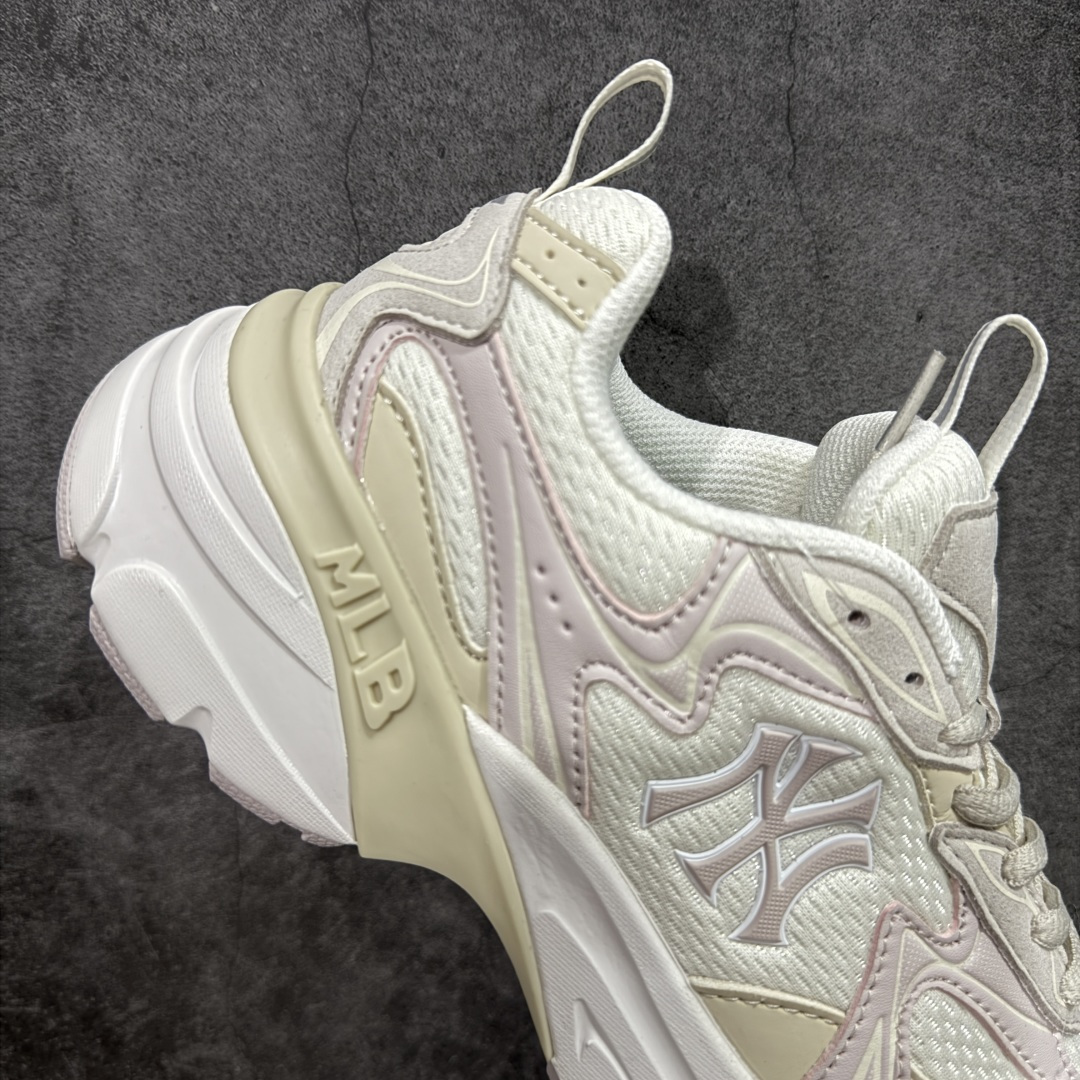 【纯原版】韩国洋基队NY大标潮流老爹鞋MLB小白鞋复古轻便增高运动鞋新款绑带时尚潮流百搭原材料打造 原楦