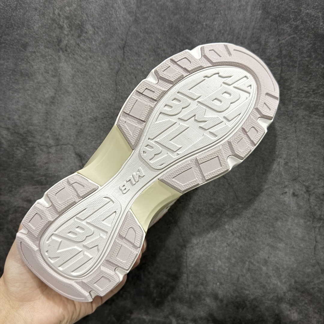 【纯原版】韩国洋基队NY大标潮流老爹鞋MLB小白鞋复古轻便增高运动鞋新款绑带时尚潮流百搭原材料打造 原楦