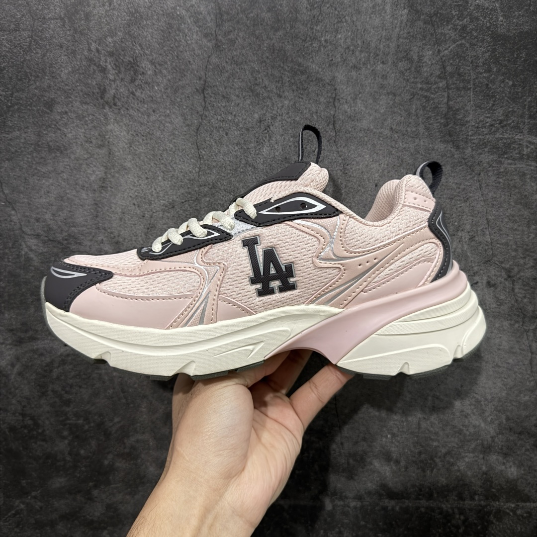 【纯原版】韩国洋基队NY大标潮流老爹鞋MLB小白鞋复古轻便增高运动鞋新款绑带时尚潮流百搭原材料打造 原楦