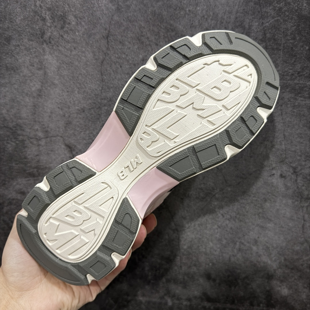 【纯原版】韩国洋基队NY大标潮流老爹鞋MLB小白鞋复古轻便增高运动鞋新款绑带时尚潮流百搭原材料打造 原楦