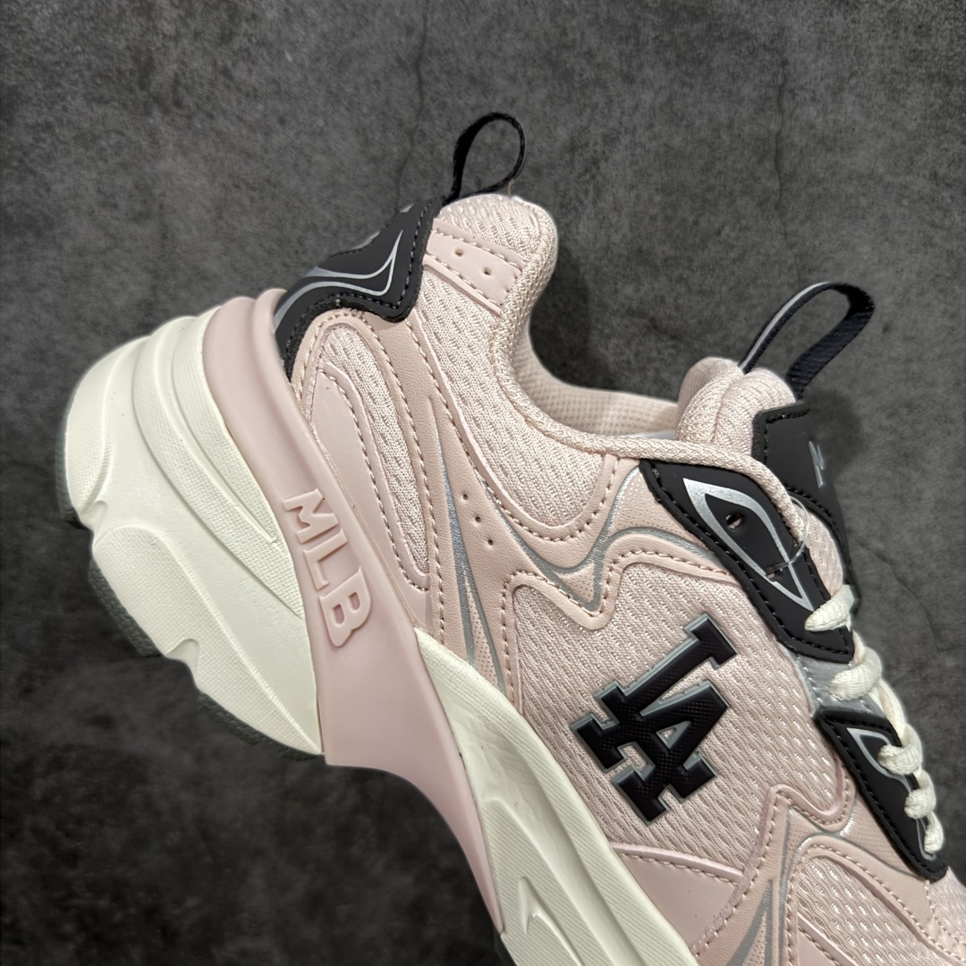 【纯原版】韩国洋基队NY大标潮流老爹鞋MLB小白鞋复古轻便增高运动鞋新款绑带时尚潮流百搭原材料打造 原楦