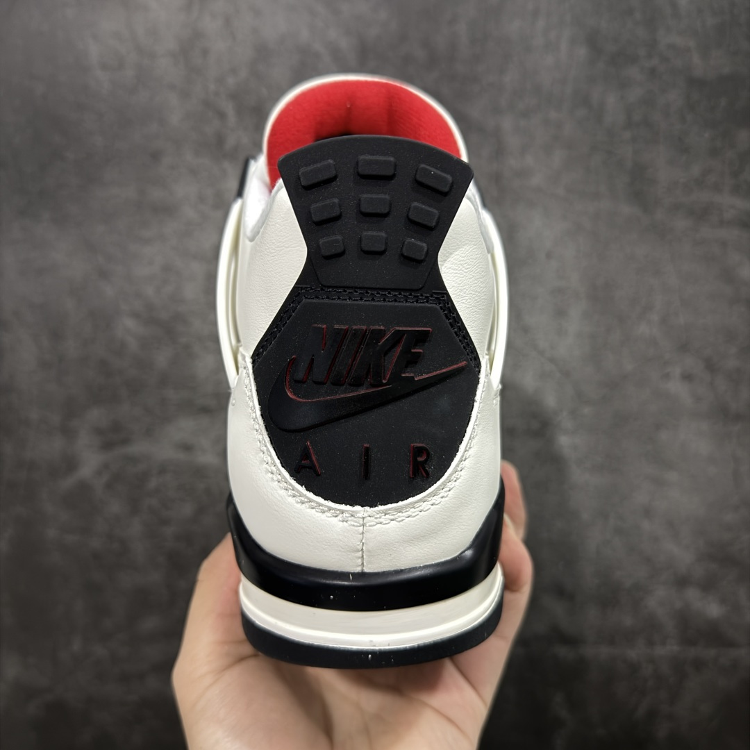 【纯原】Air Jordan AJ4 “Flight Club”Sail/Black-Universit