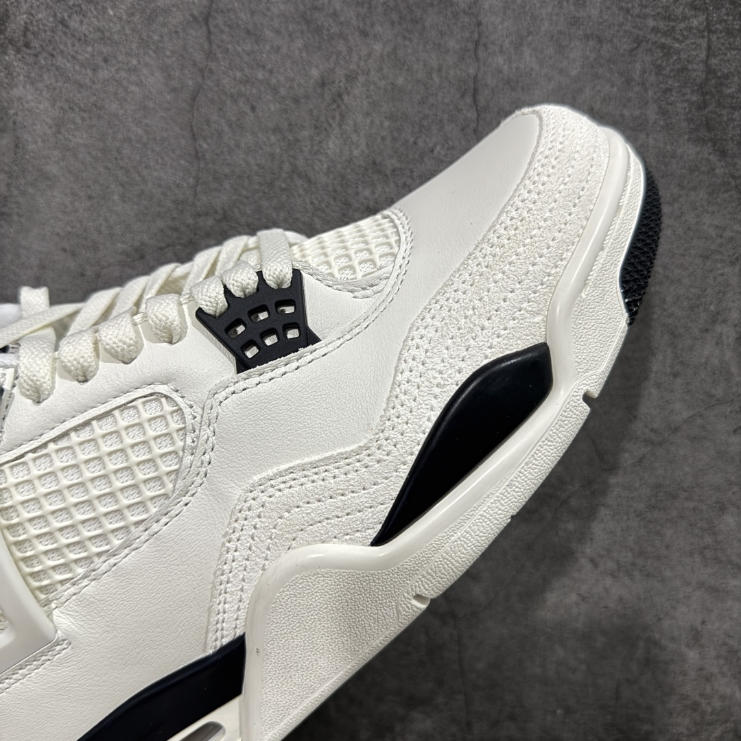【纯原】Air Jordan AJ4 “Flight Club”Sail/Black-Universit