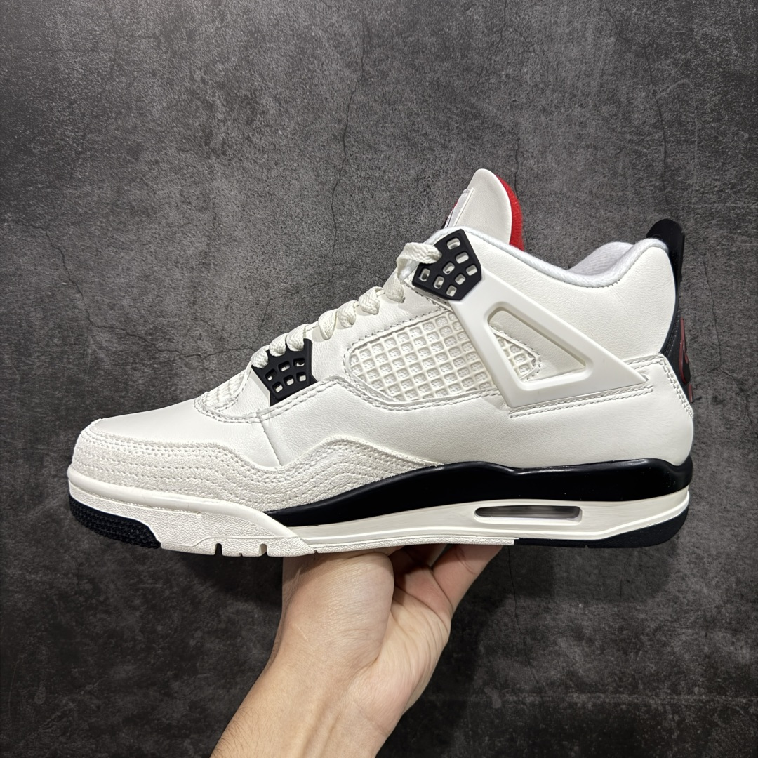 【纯原】Air Jordan AJ4 “Flight Club”Sail/Black-Universit