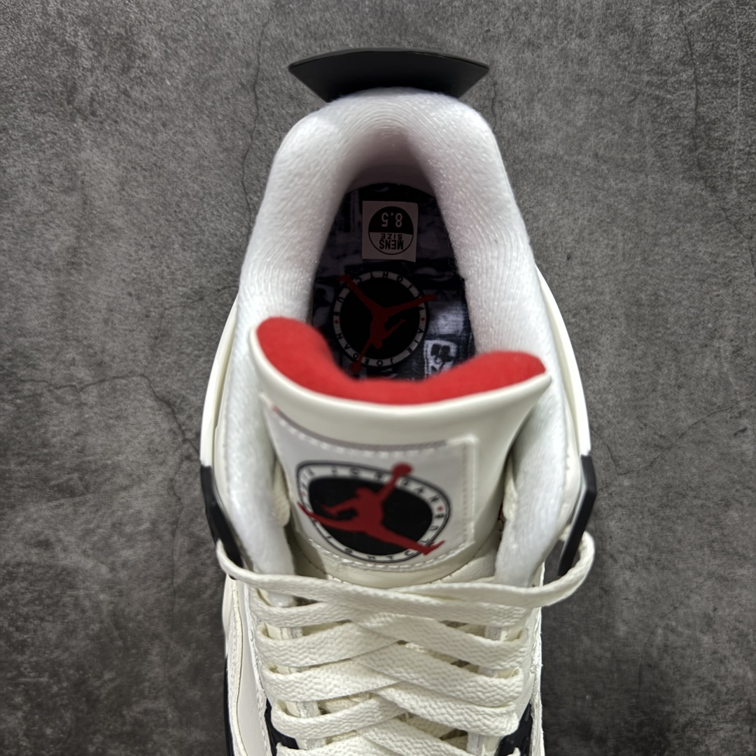 【纯原】Air Jordan AJ4 “Flight Club”Sail/Black-Universit