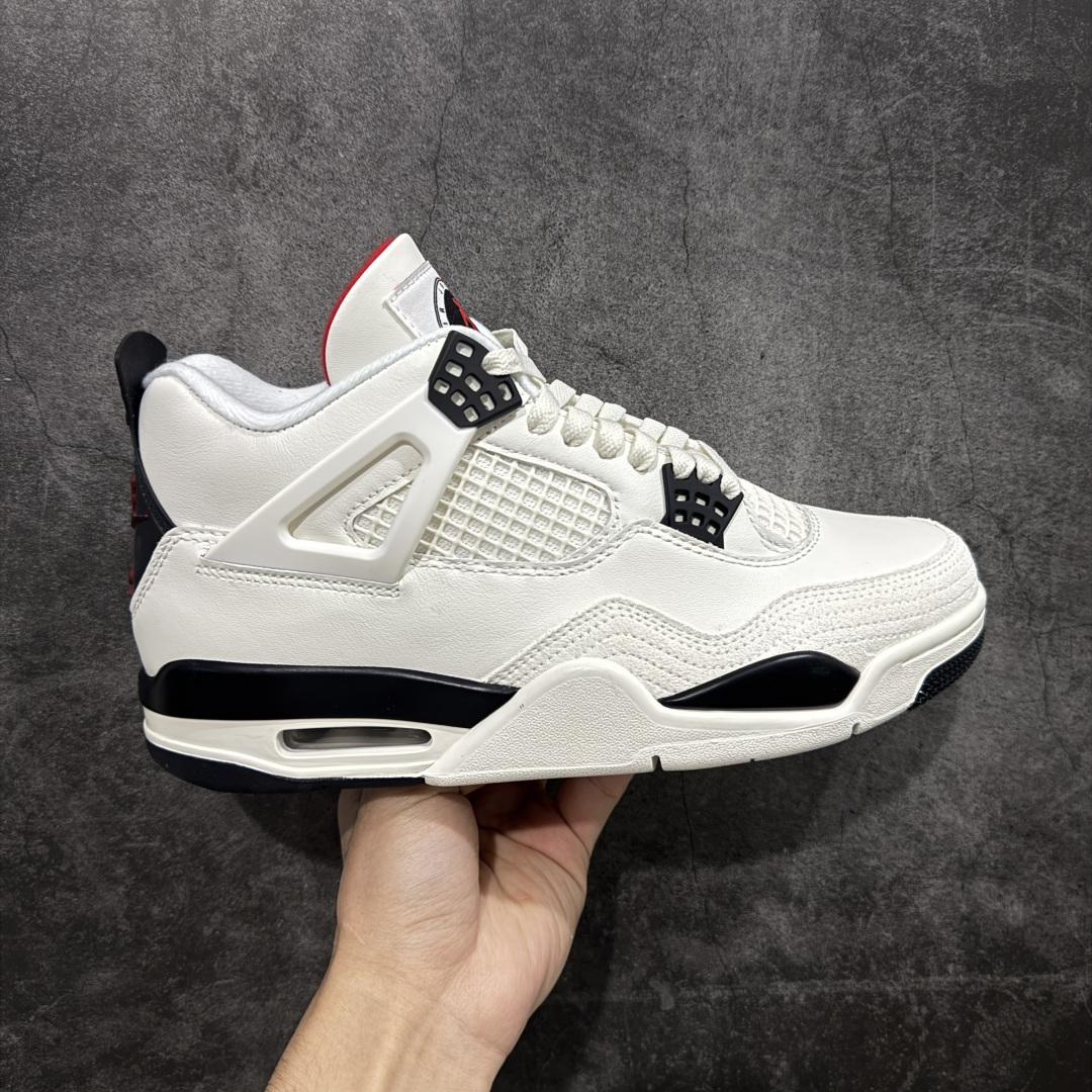 【纯原】Air Jordan AJ4 “Flight Club”Sail/Black-Universit