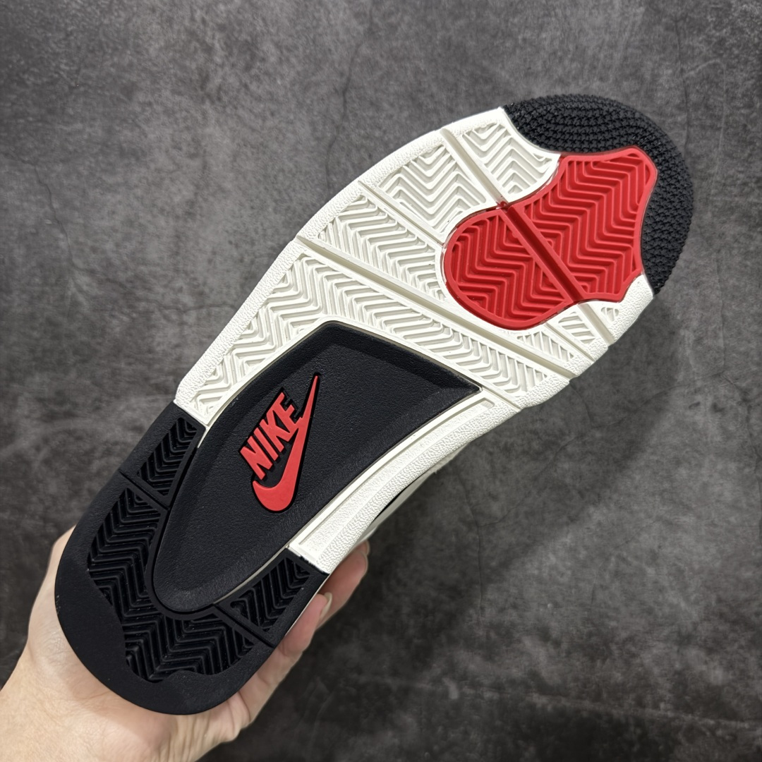 【纯原】Air Jordan AJ4 “Flight Club”Sail/Black-Universit