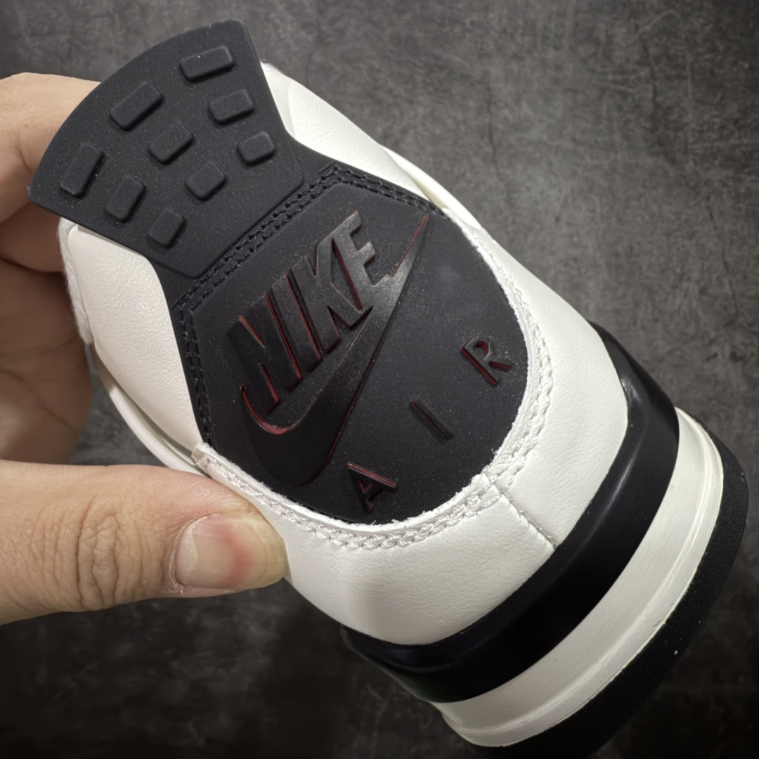 图片[2]-【原厂版】Air Jordan AJ4 “Flight Club”Sail/Black-University Red 飞行俱乐部 IM4002-100 全新升级改良 原鞋原楦原纸板同源开发 完美呈现乔4的版型 内侧正确双色网格 还原细节 原厂皮料 正确气垫颜色 正确网格工艺 正确拉帮工艺 全鞋原装材料制作 原档案原模具打造 支持全方位与正品对比 尺码：40-47.5-选品中心