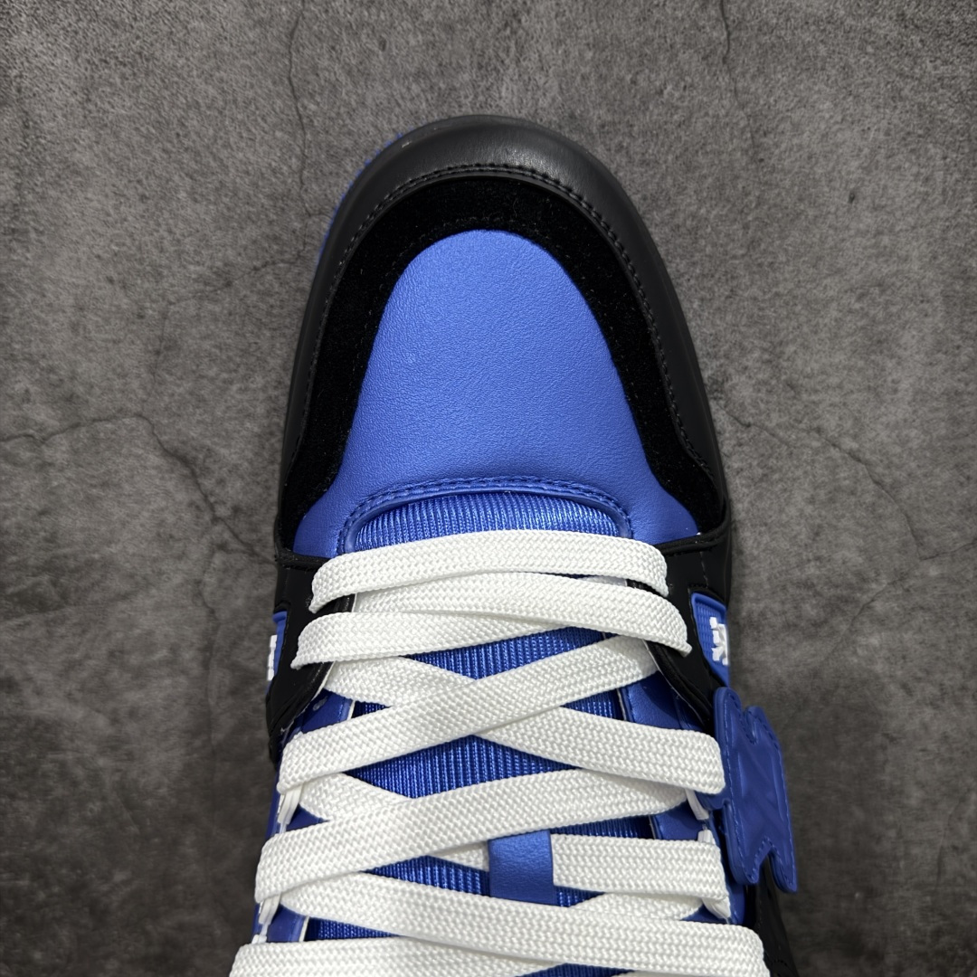 图片[5]-【莞产YS版本】Louis Vuitton Trainer lv时装走秀运动鞋 完美鞋型超高的清洁度 零毛边线头瑕疵 全套原楦原纸版原鞋开模 全网最具灵魂的版型 正确原装黄色鞋盒 正确中底印花 鞋面印花3D高频深度立体 全鞋电脑针车 紧密相连 针距密度一致 环保乳胶注塑鞋垫 厚度脚感还原原版 皮面裁剪部位 统一油边封口工艺 原装橡胶大底含胶量大底组合零偏差 专柜全套包装 防尘袋 说明书 质保卡 男女鞋 尺码： 39 40 41 42 43 44 45-选品中心