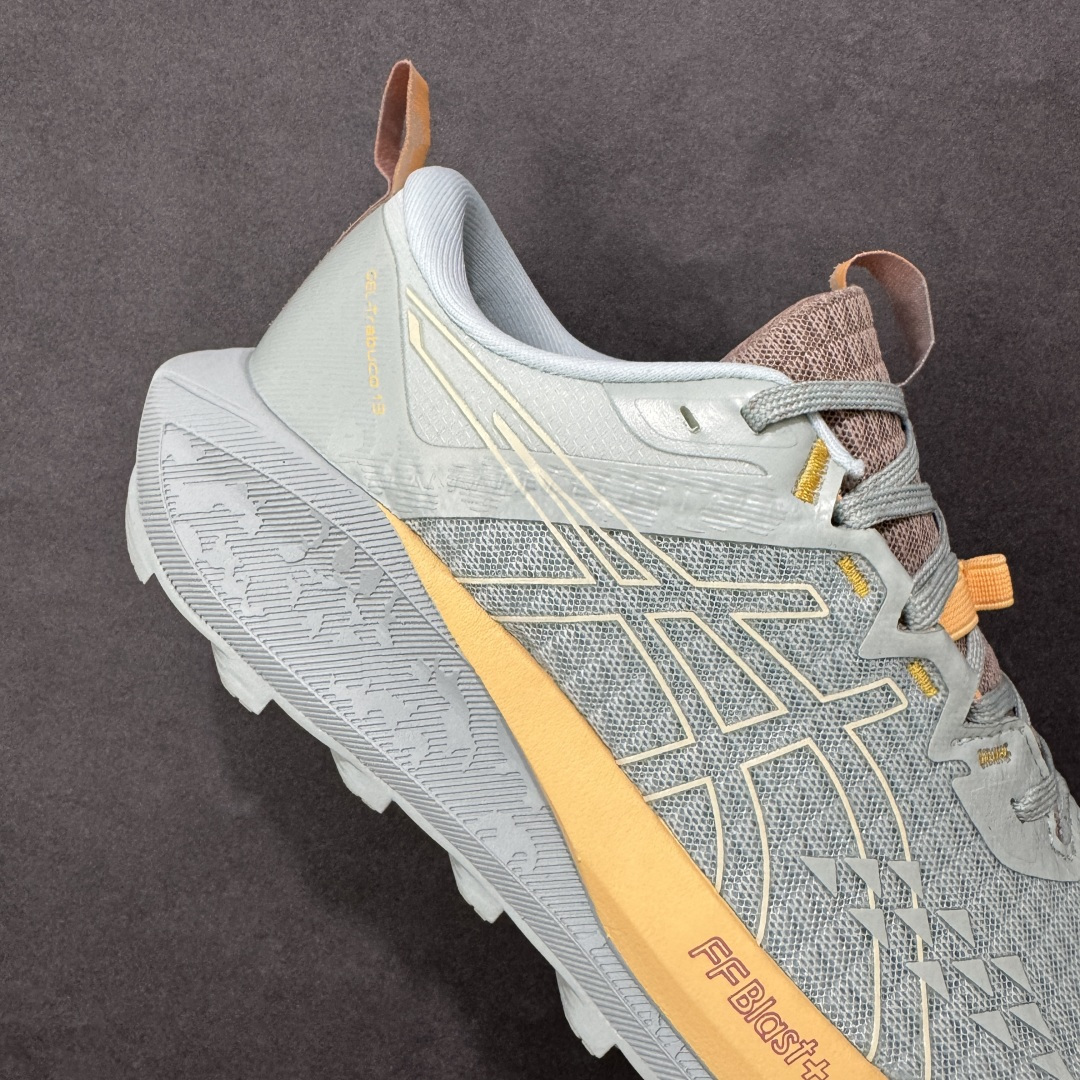 图片[6]-【公司级】Asics Gel-Trabuco 13 亚瑟士复古透气休闲鞋缓震男子耐磨跑步鞋  #鞋面采用无缝线鞋面，贴合脚型，穿着舒适；中底360°环绕式GL，提供良好的缓冲性能；  尺码：36 37 37.5 38 39 39.5 40 40.5 41.5 42 42.5 43.5 44 45-选品中心