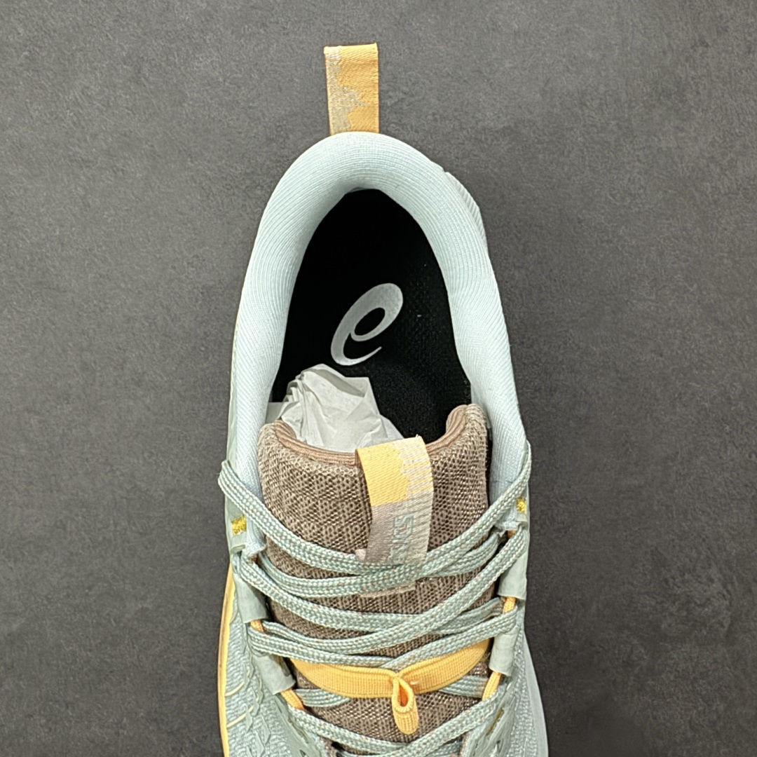 图片[7]-【公司级】Asics Gel-Trabuco 13 亚瑟士复古透气休闲鞋缓震男子耐磨跑步鞋  #鞋面采用无缝线鞋面，贴合脚型，穿着舒适；中底360°环绕式GL，提供良好的缓冲性能；  尺码：36 37 37.5 38 39 39.5 40 40.5 41.5 42 42.5 43.5 44 45-选品中心