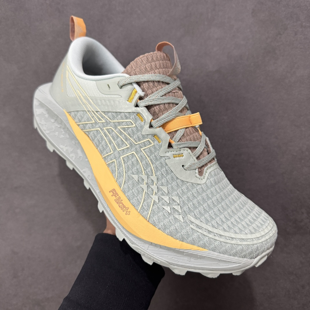 图片[3]-【公司级】Asics Gel-Trabuco 13 亚瑟士复古透气休闲鞋缓震男子耐磨跑步鞋  #鞋面采用无缝线鞋面，贴合脚型，穿着舒适；中底360°环绕式GL，提供良好的缓冲性能；  尺码：36 37 37.5 38 39 39.5 40 40.5 41.5 42 42.5 43.5 44 45-选品中心