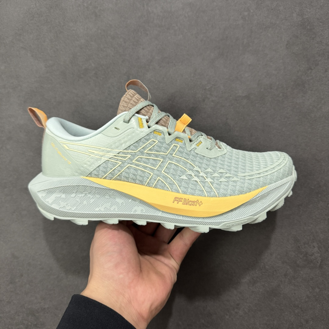 【公司级】Asics Gel-Trabuco 13 亚瑟士复古透气休闲鞋缓震男子耐磨跑步鞋 #鞋面采用无缝线鞋面,贴合脚型,穿着舒适;中底360°环绕式GL,提供良好的缓冲性能; 尺码:36 37 37.5 38 39 39.5 40 40.5 41.5 42 42.5 43.5 44 45-选品中心