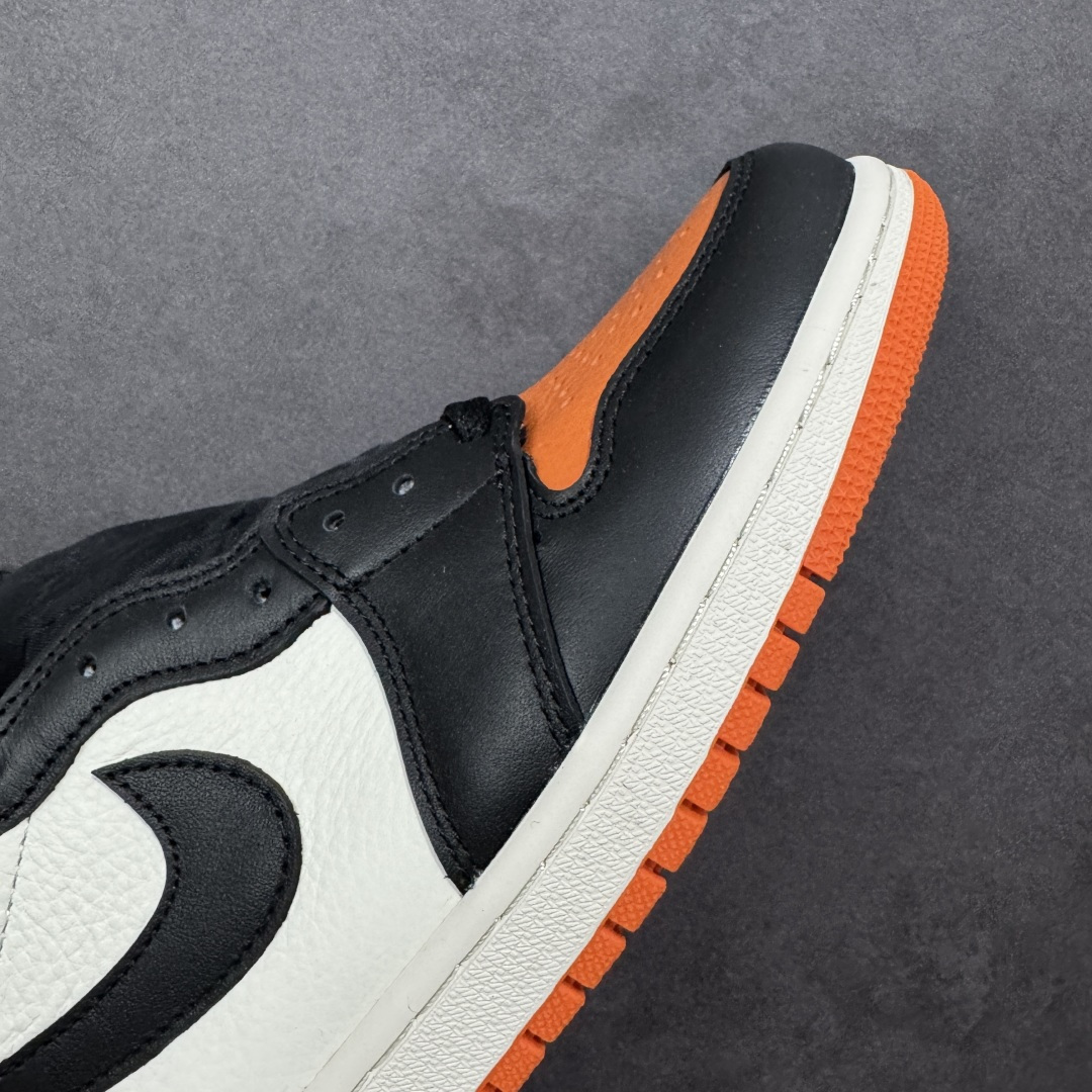 图片[5]-【公司级头层版】Air Jordan 1 High OG 高帮 AJ1 乔丹1代 aj1 乔1 高邦扣碎篮板 金人吊牌 乔丹篮球鞋系列DZ5485-008 采用正确头层皮组合荔枝纹头层皮革鞋面材质 中底注胶孔及缜密中底拉帮工艺 内置气垫及耐磨橡胶大底 尺码：36-47带半码-选品中心