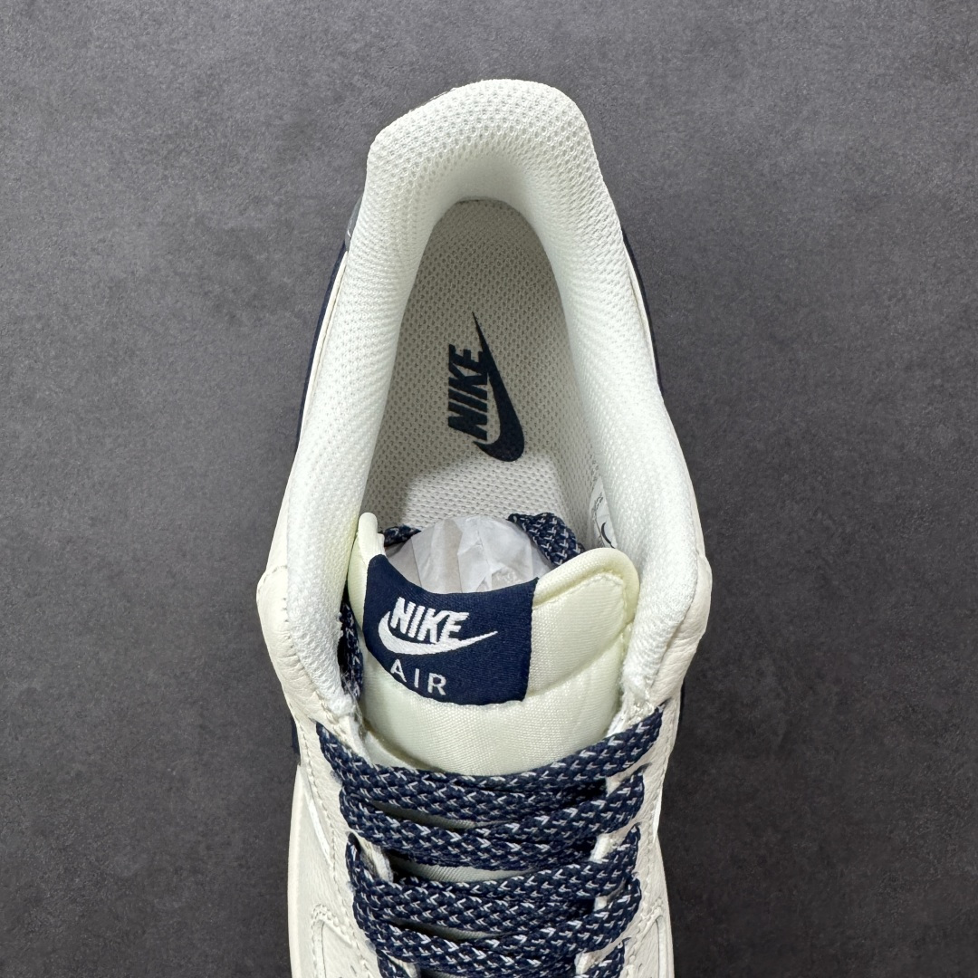 图片[7]-【定制版】Nike Air Force 1\’07 Low 联名 双拼米灰蓝 空军一号低帮休闲板鞋  #原楦头原纸板 原装鞋盒 定制五金配件 内置全掌气垫 原厂鞋底 货号：QW5836-026  尺码：36 36.5 37.5 38 38.5 39 40 40.5 41 42 42.5 43 44 44.5 45-选品中心