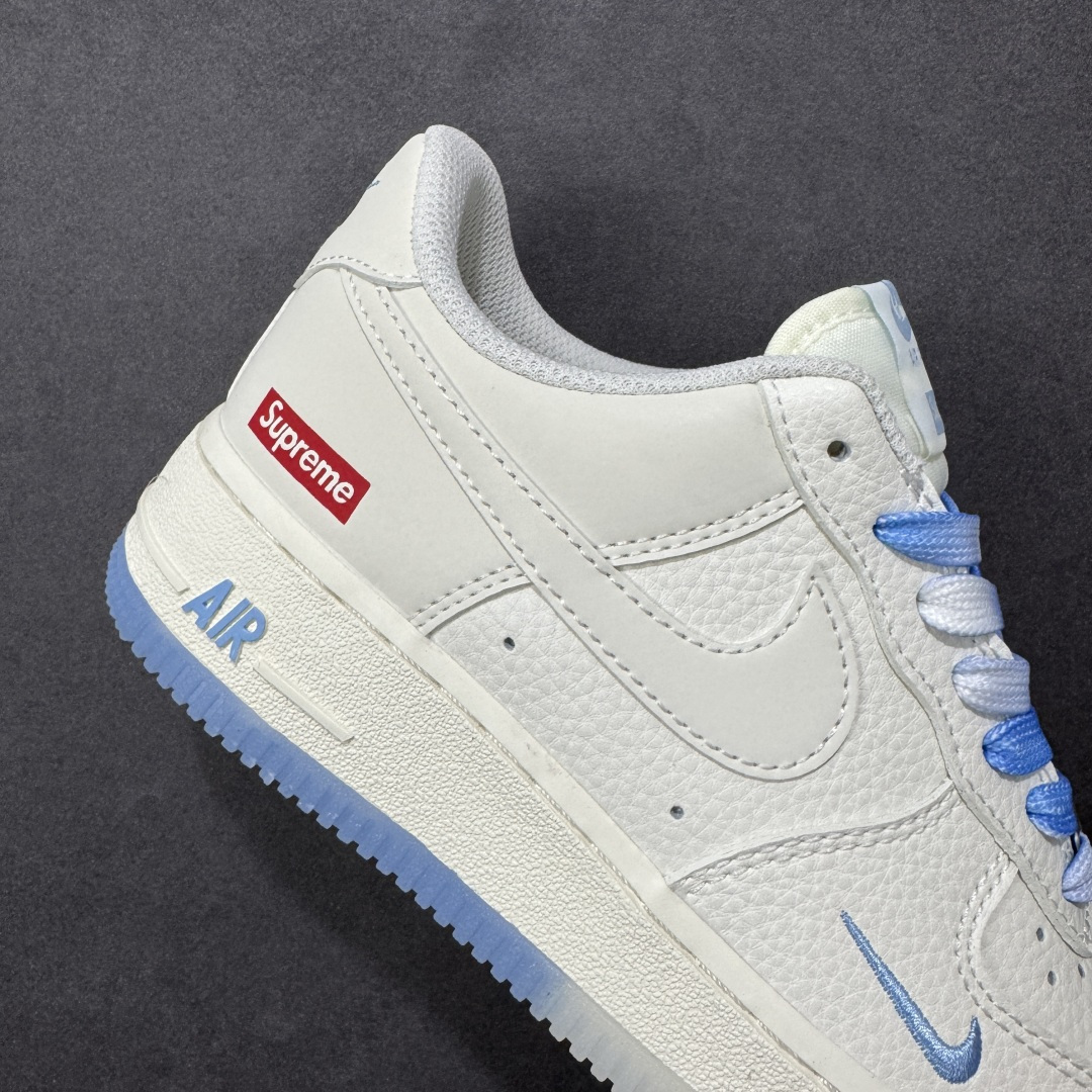 图片[6]-【定制版】Nike Air Force 1\’07 Low Supreme联名 空军一号低帮休闲板鞋  #原楦头原纸板 原装鞋盒 定制五金配件 内置全掌气垫 原厂鞋底 货号：BB7577-216  尺码：36 36.5 37.5 38 38.5 39 40 40.5 41 42 42.5 43 44 44.5 45-选品中心