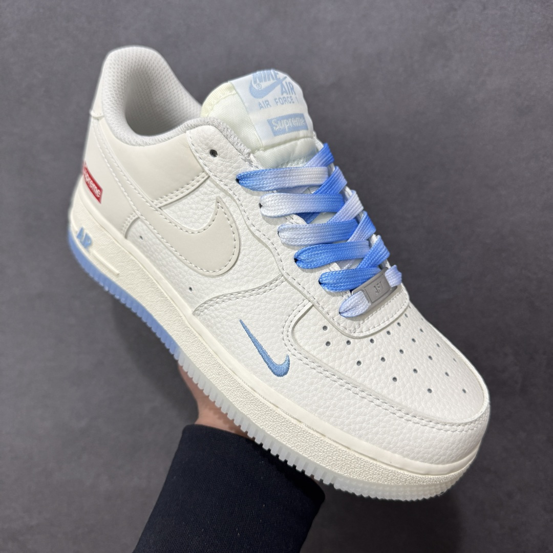 图片[3]-【定制版】Nike Air Force 1\’07 Low Supreme联名 空军一号低帮休闲板鞋  #原楦头原纸板 原装鞋盒 定制五金配件 内置全掌气垫 原厂鞋底 货号：BB7577-216  尺码：36 36.5 37.5 38 38.5 39 40 40.5 41 42 42.5 43 44 44.5 45-选品中心