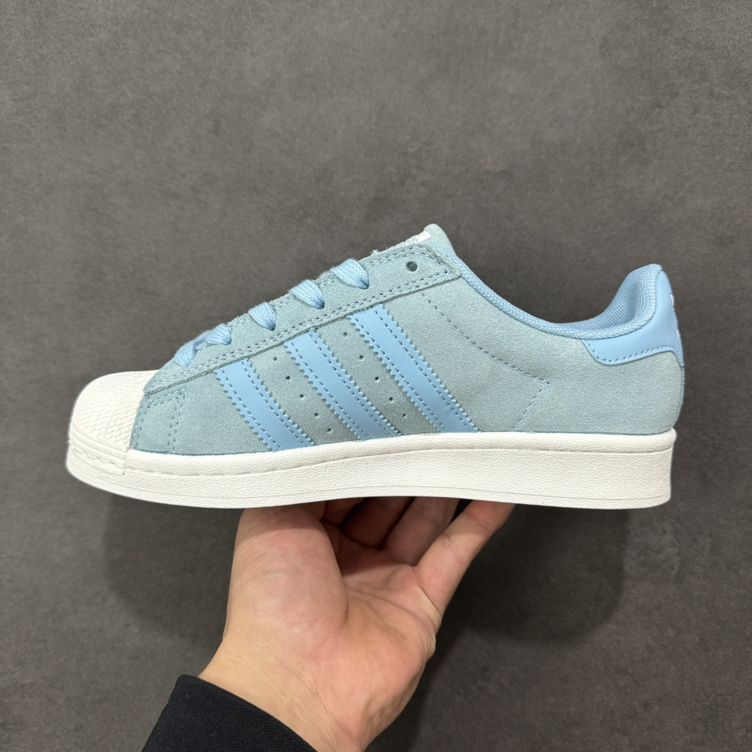 图片[2]-【公司级】Adidas Originals Superstar贝壳头系列 阿迪达斯 三叶草低帮经典百搭休闲运动板鞋 货号：JQ1102 尺码：36 36.5 37 38 38.5 39 40 40.5 41 42 42.5 43 44 45 尺码：36～45B 编码：XSA200210-选品中心