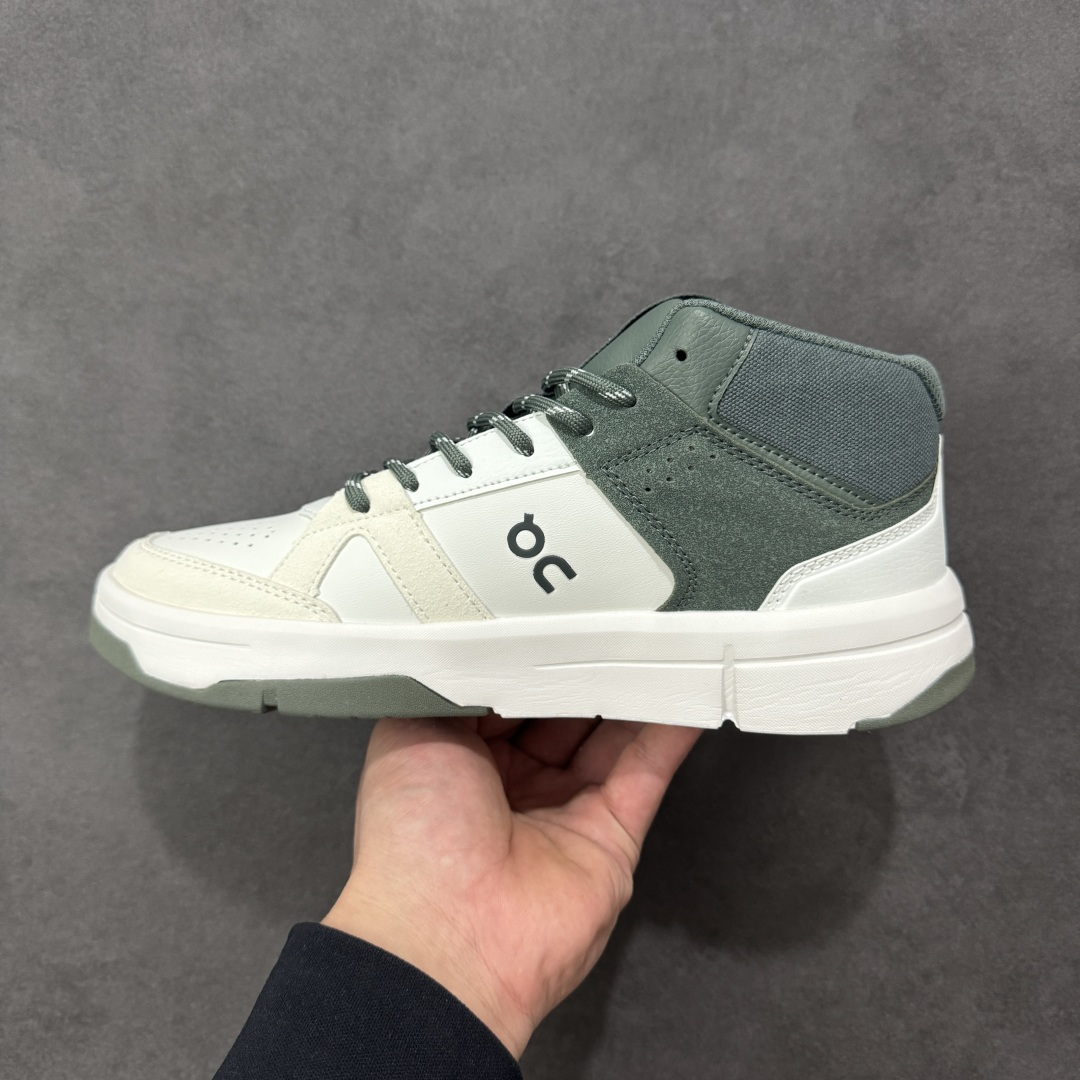 图片[2]-【公司级】On The Roger Clubhouse 昂跑 低帮 白绿色 舒适网布减震防滑耐磨低邦长跑跑步鞋 稳健敏捷、功能多面，用轻量脚感和灵活反馈，助力跑步训练和运动健身。以Helion Superfoam打造Clouds Surferds科技鞋底，铸就灵活反馈、动态流畅体验。鞋跟内的精制足跟垫牢牢固定双足，提供柔软安全的体验；内置Speedboardd更好地推进跑者向前的每一步。根据运动机能编织纹路的工程网眼鞋面，轻盈柔软也坚韧耐用、舒适透气也灵活敏捷。 货号：3MF10541528 尺码：36-45 编码：AYB240250-选品中心