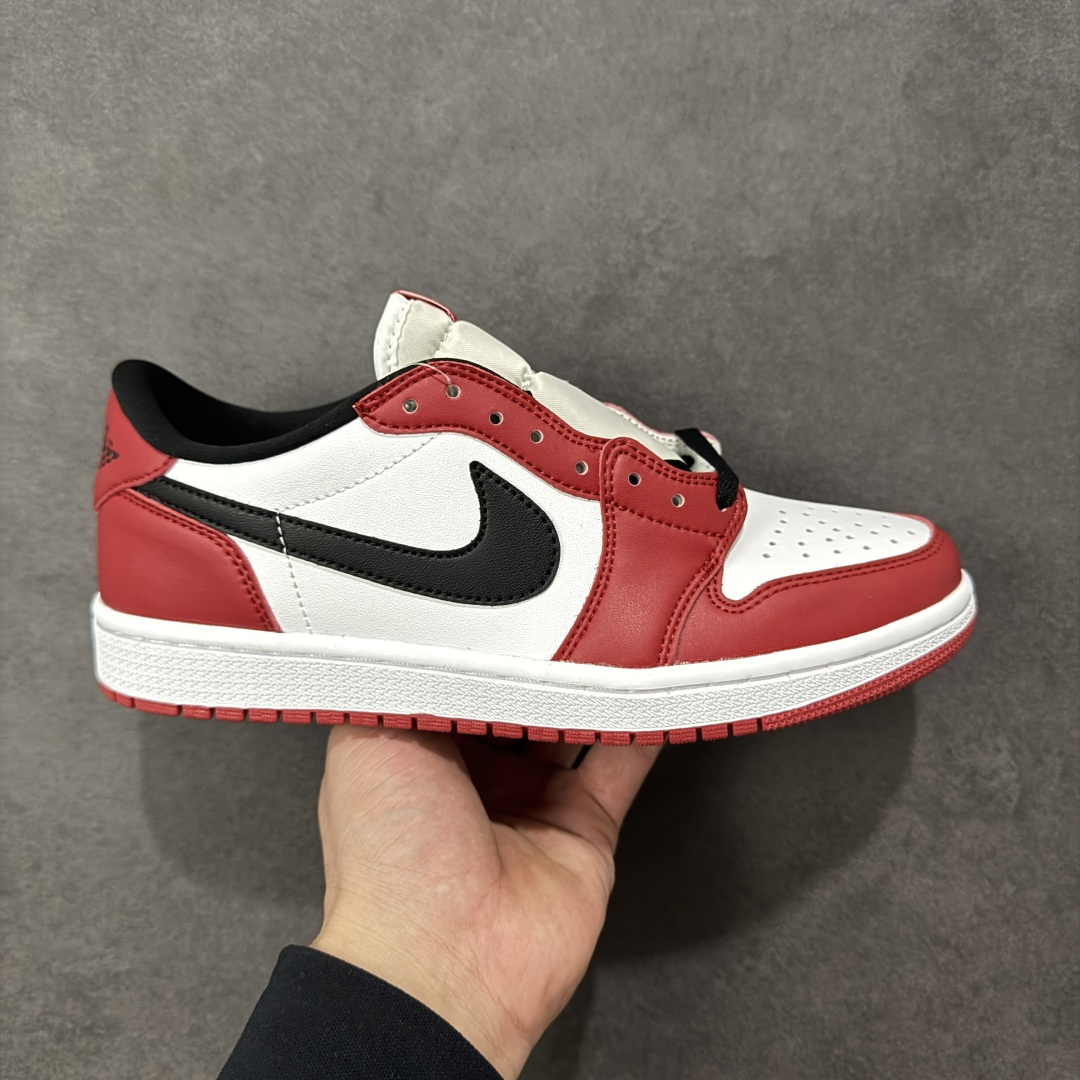 【清远TS版】Air Jordan aj1低帮白红芝加哥 HQ6998-600 口碑AJ大厂出品 全系列原楦原纸板开发 原厂头层皮料加持 原厂定型后跟完美效果 裁片超高清洁度 针车 细节到位 性价比十足💪🏻 尺码:36-47.5(半)-选品中心