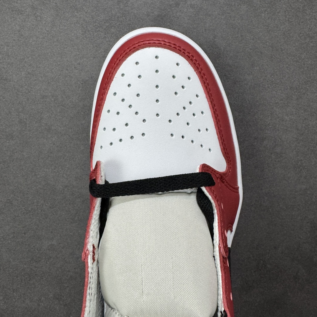 图片[8]-【清远TS版】Air Jordan aj1低帮白红芝加哥 HQ6998-600 口碑AJ大厂出品 全系列原楦原纸板开发 原厂头层皮料加持 原厂定型后跟完美效果 裁片超高清洁度 针车 细节到位 性价比十足💪🏻 尺码：36-47.5（半）-选品中心