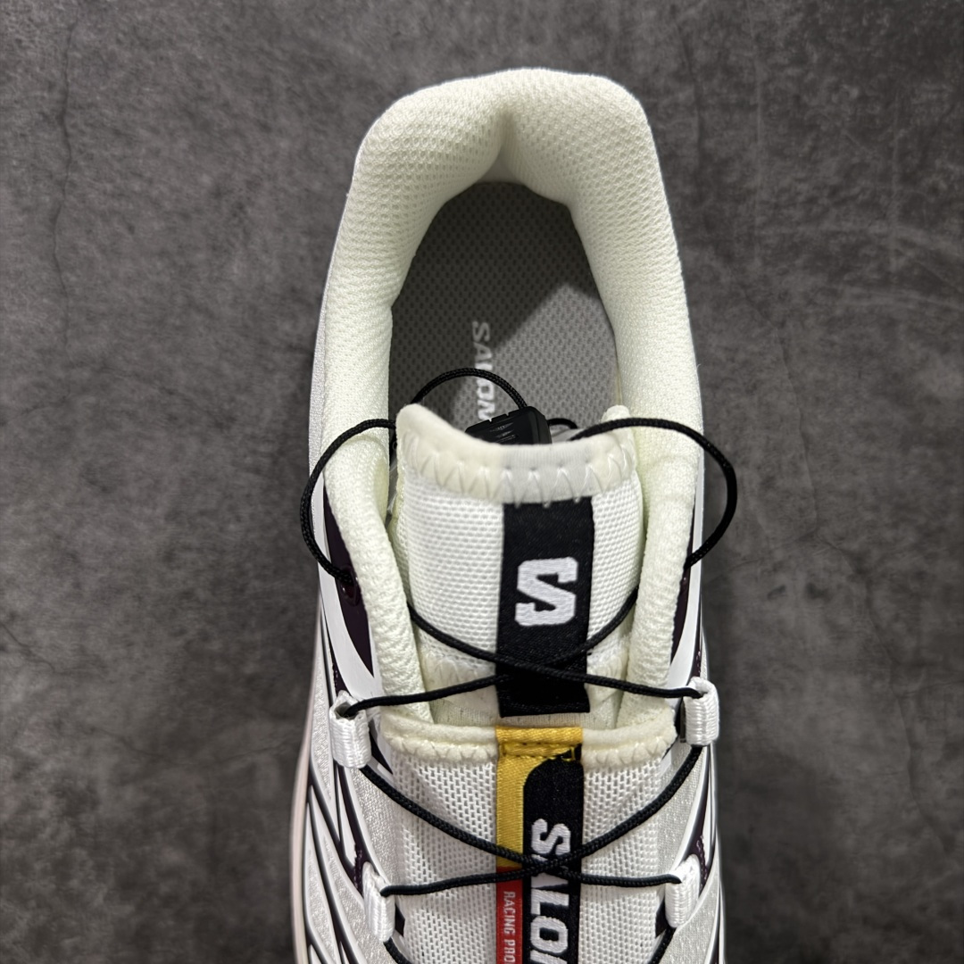 【外贸版】 Salomon XT-6 萨洛蒙复古潮流户外机能登山跑鞋 白色 纯原外贸平台特供订单 专供外