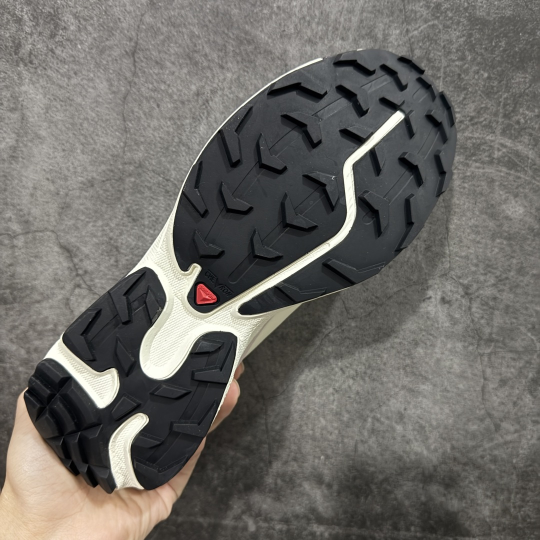 【外贸版】 Salomon XT-6 萨洛蒙复古潮流户外机能登山跑鞋 白色 纯原外贸平台特供订单 专供外