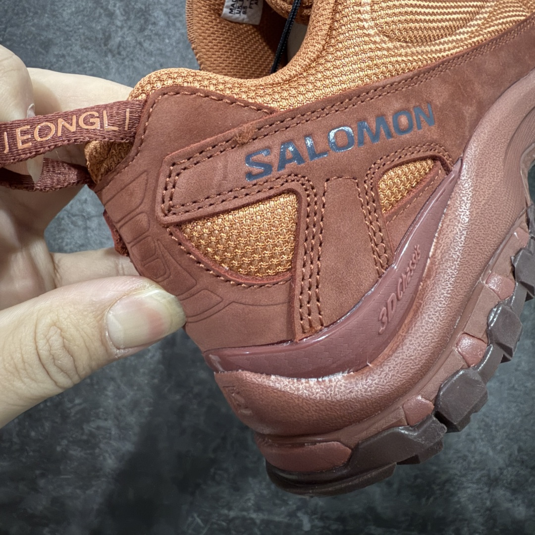 图片[3]-【PK升级版】Salomon萨洛蒙2025秋冬新款XA pro 3D JEONG LI 二代系列新色系跑步鞋休闲运动鞋 479615 T0级别版本出货-只做市面市场第一档 皮面部位采用头层皮打造-横扫市面 中底搭载全掌玻璃纤维能量板和超厚弹性泡沫中底，跑动时推进力十足，缓震回馈很强，日常通勤或训练都很稳 鞋身长毛牛猄皮面设计，内层材质透气网面 穿着舒适度好 原版材质 原版大底 尺码：36-45-选品中心