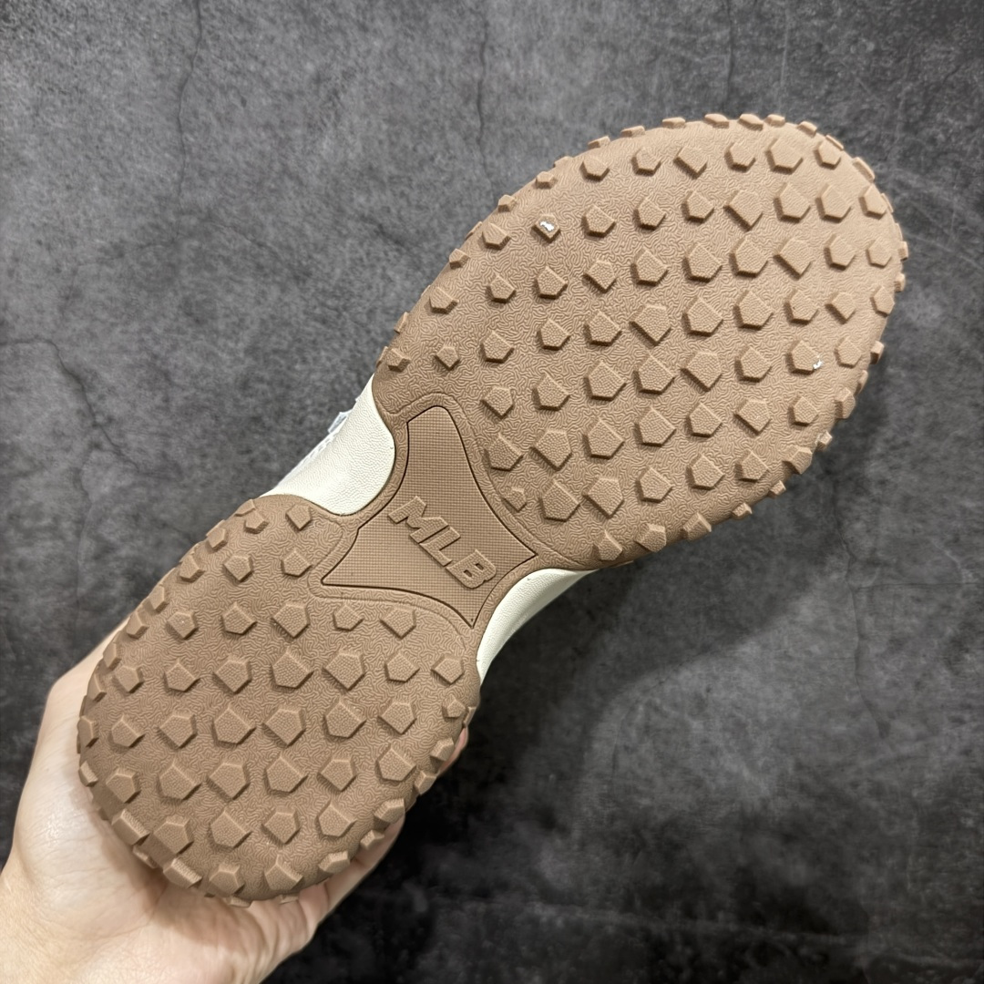 【纯原版】MLB 纽约洋基队 双鞋带 轻量运动百搭 豆豆薄底鞋 防滑轻便 低帮 板鞋 男女同款 MLB官