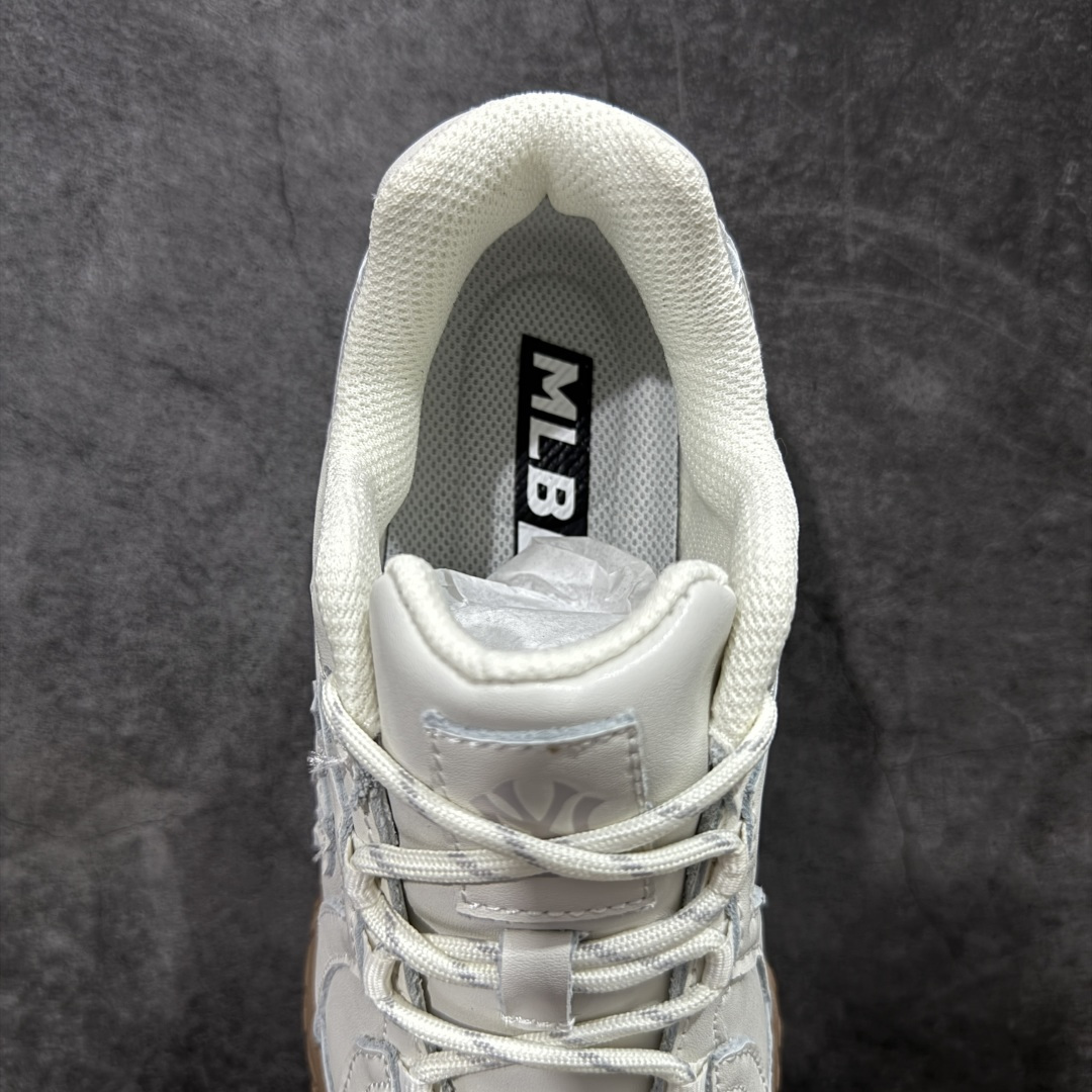 【纯原版】MLB 纽约洋基队 双鞋带 轻量运动百搭 豆豆薄底鞋 防滑轻便 低帮 板鞋 男女同款 MLB官