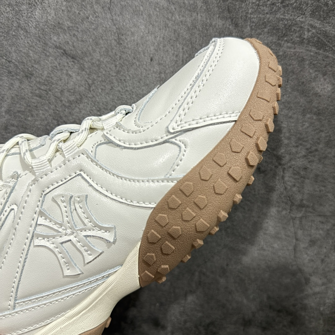 【纯原版】MLB 纽约洋基队 双鞋带 轻量运动百搭 豆豆薄底鞋 防滑轻便 低帮 板鞋 男女同款 MLB官