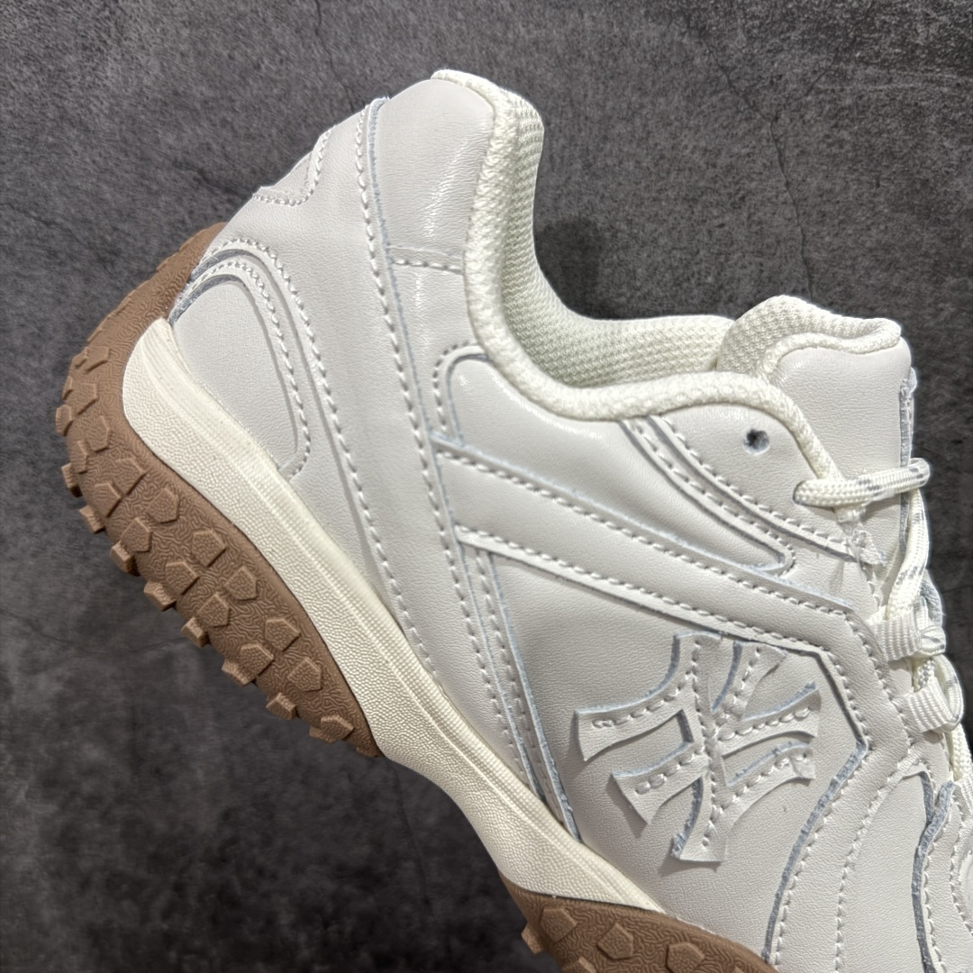 【纯原版】MLB 纽约洋基队 双鞋带 轻量运动百搭 豆豆薄底鞋 防滑轻便 低帮 板鞋 男女同款 MLB官