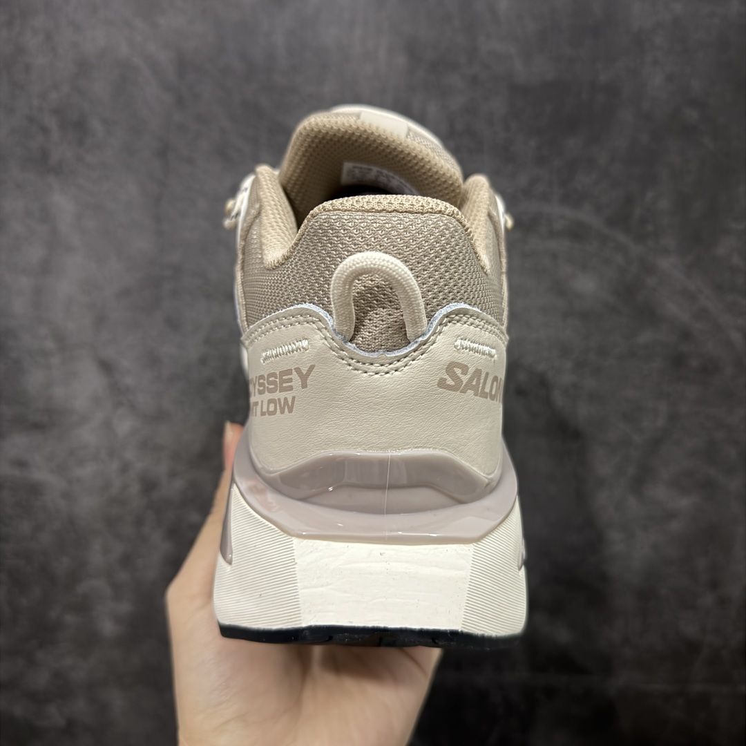 【纯原】SALOMON萨洛蒙 ODYSSEY ELMT LOW LTR 柔软舒适 耐磨透气轻便 低帮 生