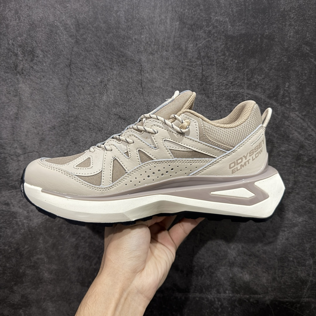 【纯原】SALOMON萨洛蒙 ODYSSEY ELMT LOW LTR 柔软舒适 耐磨透气轻便 低帮 生