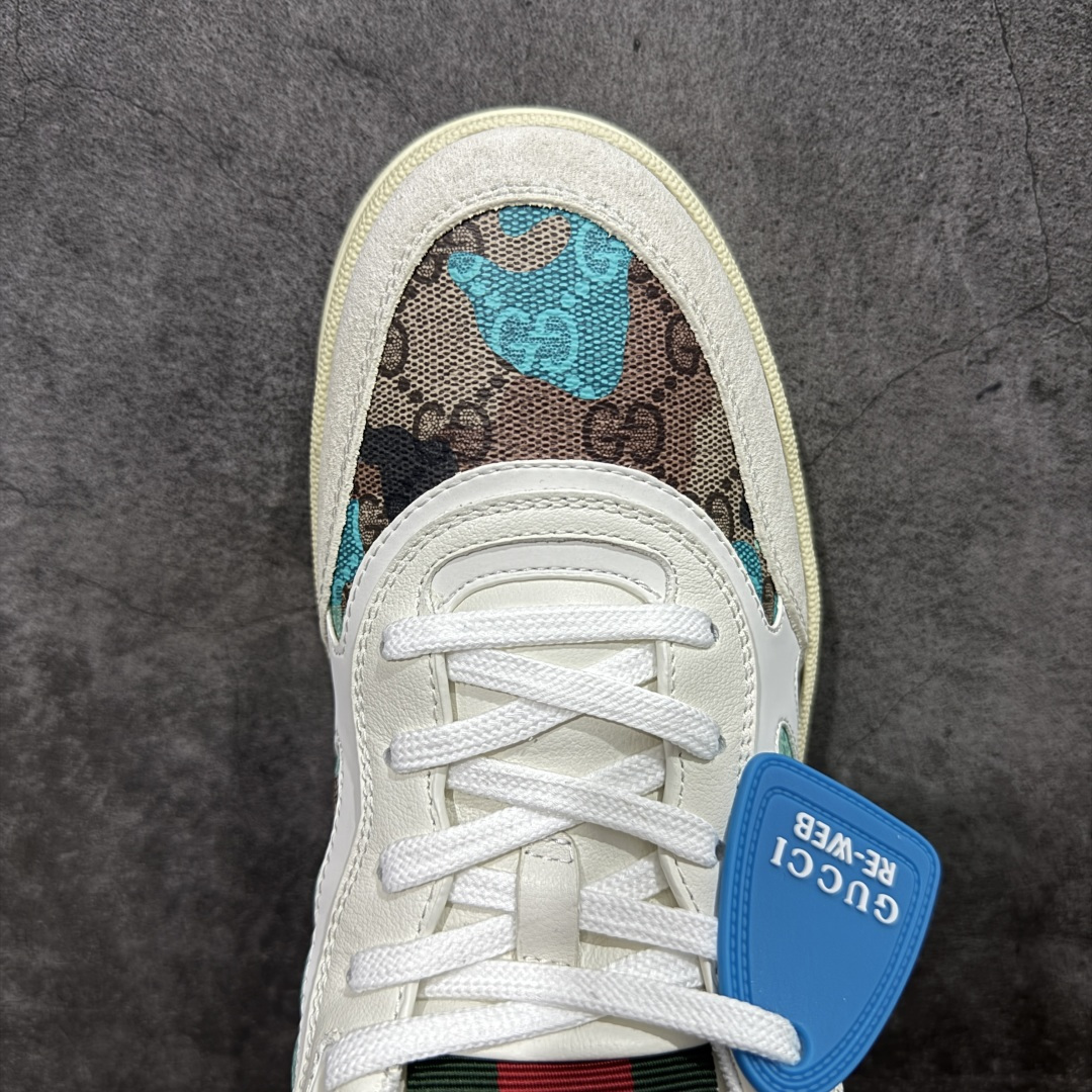 图片[5]-【海淘代购版】Gucci 古驰 RE-Web 新款 复古休闲板鞋 海淘代购专供品质 正确楦型 配件齐全 进口皮料/原版羊皮内里 匠心打造 其用料及细节已争取最大限度还原公司正品 实拍如图 所见即所得 谨防混卖 尺码：39 40 41 42 43 44 45-选品中心