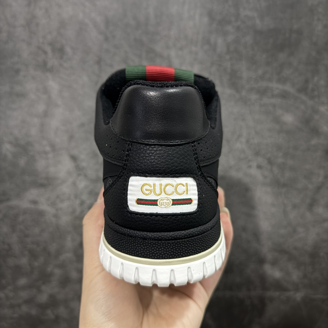 图片[4]-【海淘代购版】Gucci 古驰 RE-Web 新款 复古休闲板鞋 海淘代购专供品质 正确楦型 配件齐全 进口皮料/原版羊皮内里 匠心打造 其用料及细节已争取最大限度还原公司正品 实拍如图 所见即所得 谨防混卖 尺码：39 40 41 42 43 44 45-选品中心