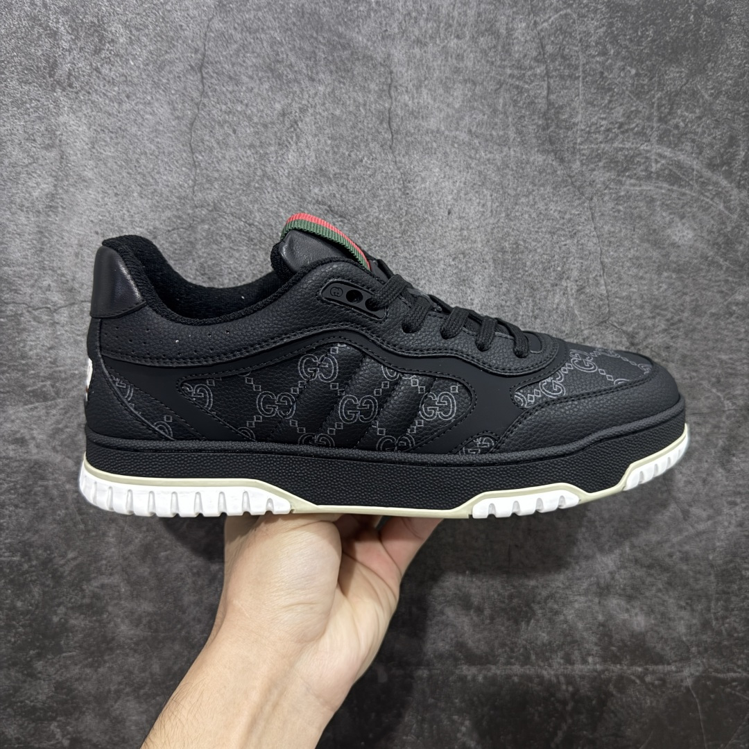 【海淘代购版】Gucci 古驰 RE-Web 新款 复古休闲板鞋 海淘代购专供品质 正确楦型 配件齐全 进口皮料/原版羊皮内里 匠心打造 其用料及细节已争取最大限度还原公司正品 实拍如图 所见即所得 谨防混卖 尺码:39 40 41 42 43 44 45-选品中心