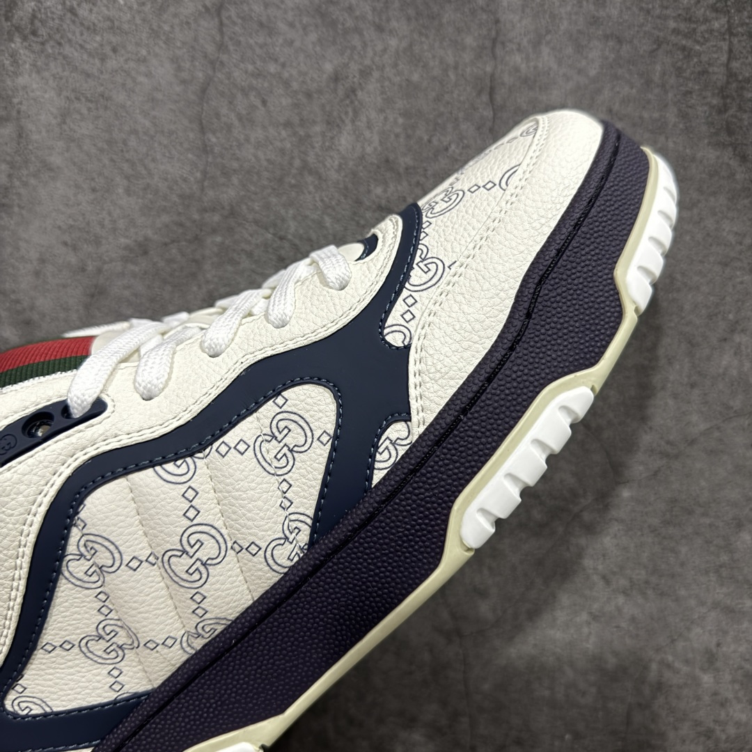 图片[6]-【海淘代购版】Gucci 古驰 RE-Web 新款 复古休闲板鞋 海淘代购专供品质 正确楦型 配件齐全 进口皮料/原版羊皮内里 匠心打造 其用料及细节已争取最大限度还原公司正品 实拍如图 所见即所得 谨防混卖 尺码：39 40 41 42 43 44 45-选品中心