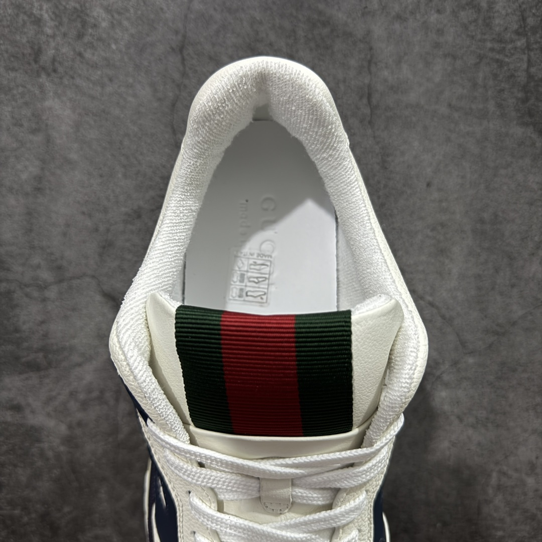 图片[8]-【海淘代购版】Gucci 古驰 RE-Web 新款 复古休闲板鞋 海淘代购专供品质 正确楦型 配件齐全 进口皮料/原版羊皮内里 匠心打造 其用料及细节已争取最大限度还原公司正品 实拍如图 所见即所得 谨防混卖 尺码：39 40 41 42 43 44 45-选品中心