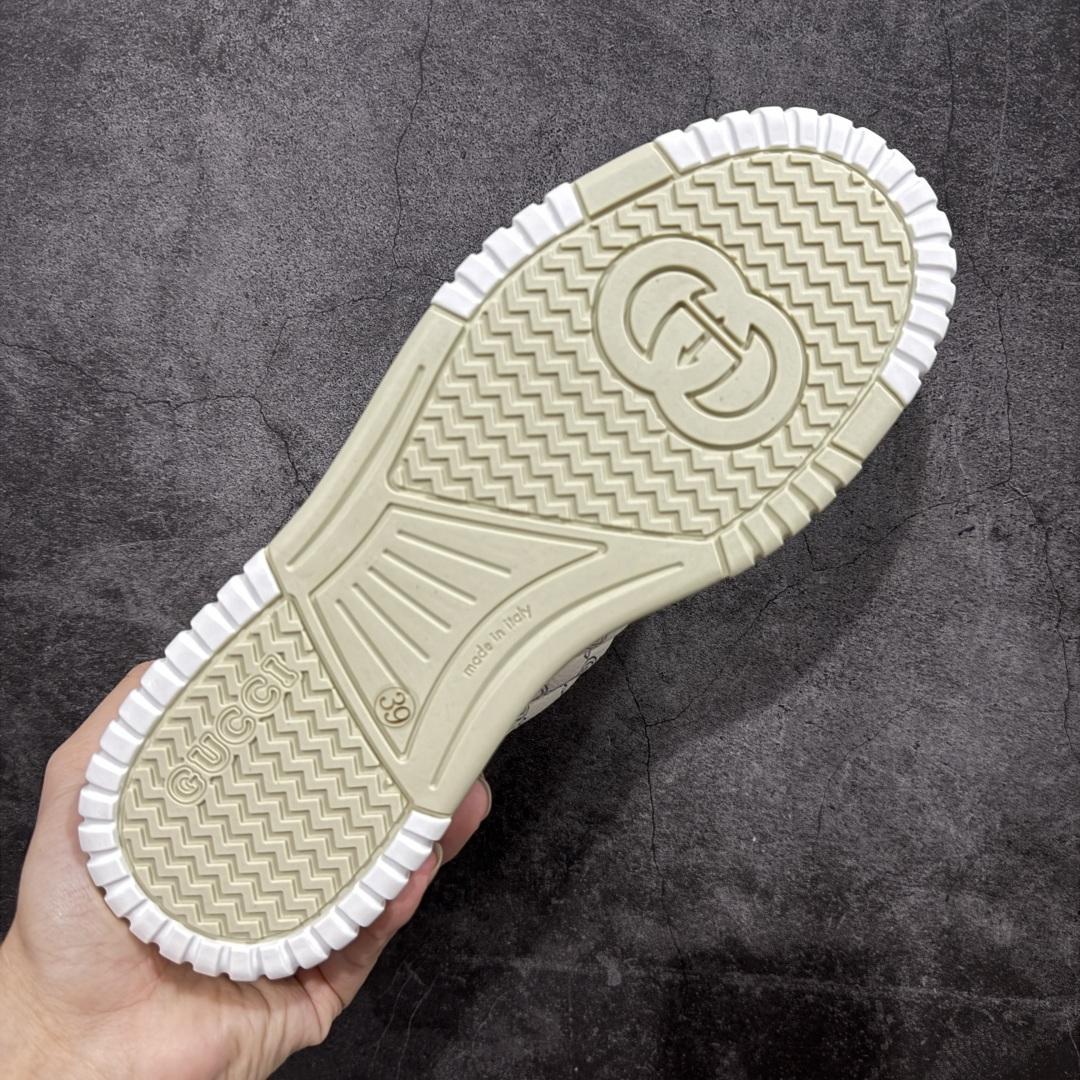 图片[9]-【海淘代购版】Gucci 古驰 RE-Web 新款 复古休闲板鞋 海淘代购专供品质 正确楦型 配件齐全 进口皮料/原版羊皮内里 匠心打造 其用料及细节已争取最大限度还原公司正品 实拍如图 所见即所得 谨防混卖 尺码：39 40 41 42 43 44 45-选品中心