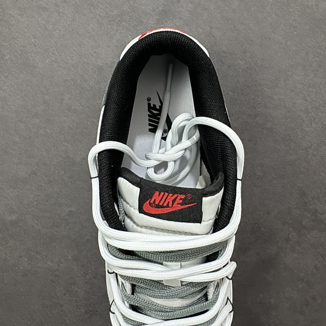 图片[7]-【YC版本】Nike SB Dunk Low 绑带 周年高端定制NK Dunk Low Retro 幽影骑士 白黑灰 低帮休闲板鞋 WG0716-152  #定制鞋盒 大厂纯原品质出货 超高清洁度 皮料切割干净无任何毛边 细节完美   尺码：40 40.5 41 42 42.5 43 44 44.5 45 46 编码：HXSB330340-选品中心