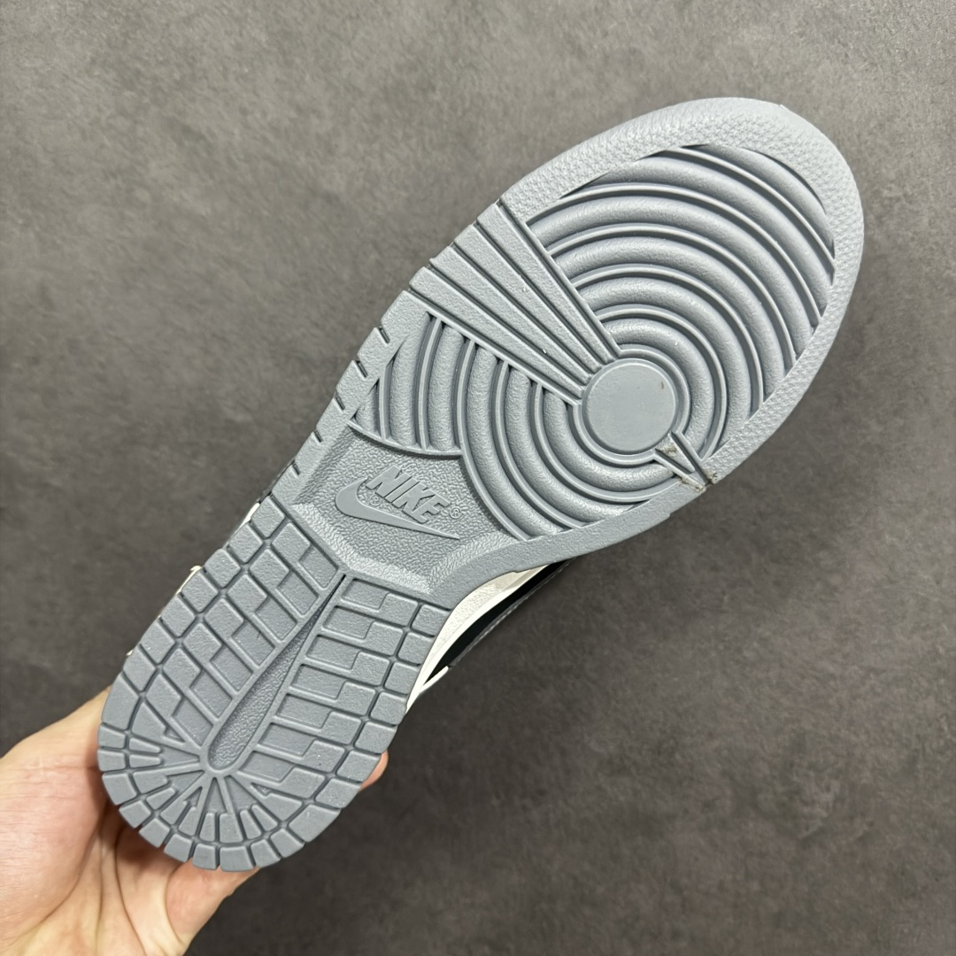图片[9]-【YC版本】Nike SB Dunk Low 绑带 周年高端定制NK Dunk Low Retro 幽影骑士 白黑灰 低帮休闲板鞋 WG0716-152  #定制鞋盒 大厂纯原品质出货 超高清洁度 皮料切割干净无任何毛边 细节完美   尺码：40 40.5 41 42 42.5 43 44 44.5 45 46 编码：HXSB330340-选品中心