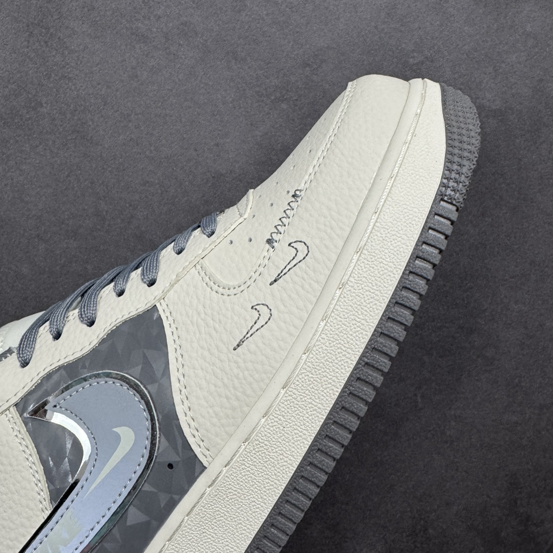 图片[5]-【定制版】NIKE AIR FORCE 1‘07 北面米灰勾 空军一号 低帮休闲鞋 原楦头原纸板 打造纯正低帮空军版型 专注外贸渠道 全掌内置蜂窝气垫 原盒配件 原厂中底钢印、拉帮完美 货号：DF0188-114 尺码：36 36.5 37.5 38 38.5 39 40 40.5 41 42 42.5 43 44 45 编码：HXSA310320-选品中心