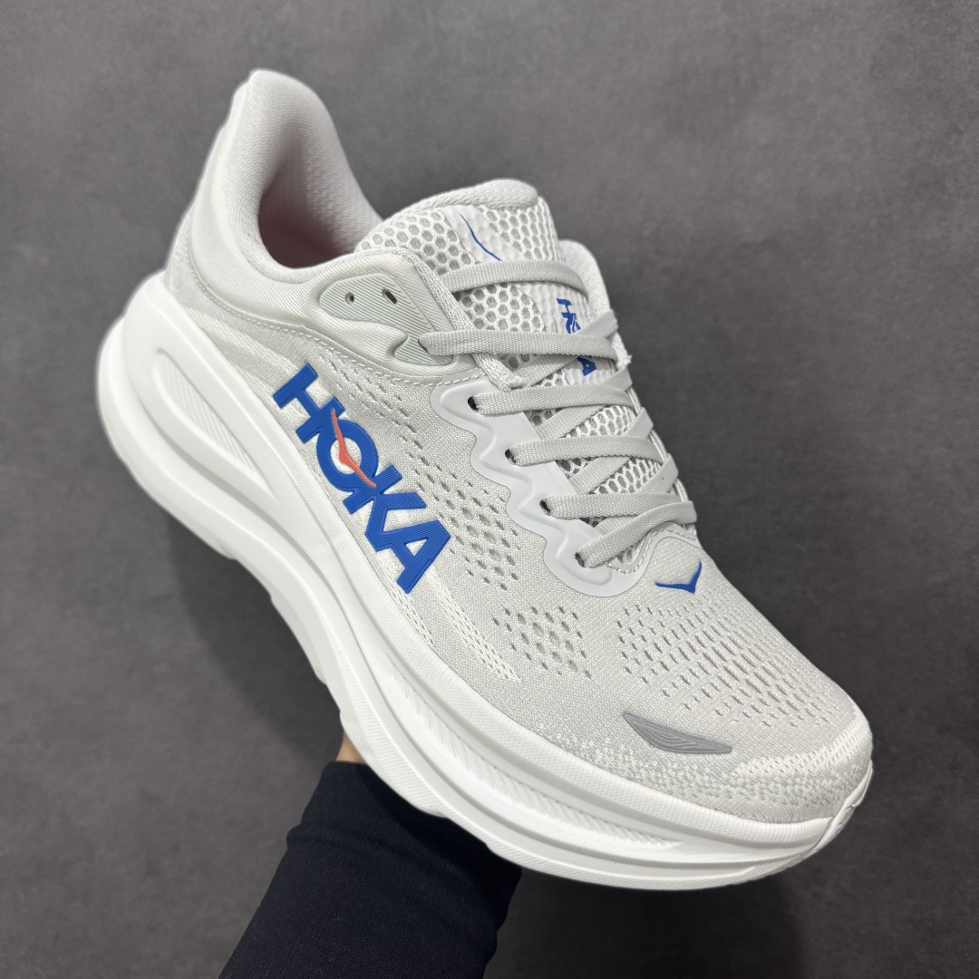 图片[3]-【公司级】HOKA ONE ONE Bondi 9 复古舒适防滑耐磨 低帮 山地户外跑步鞋 货号：1162011/WWH 尺码：36 36.5 37.5 38 38.5 39 40 40.5 41 42 42.5 43 44 45 46 编码：FSB220230-选品中心