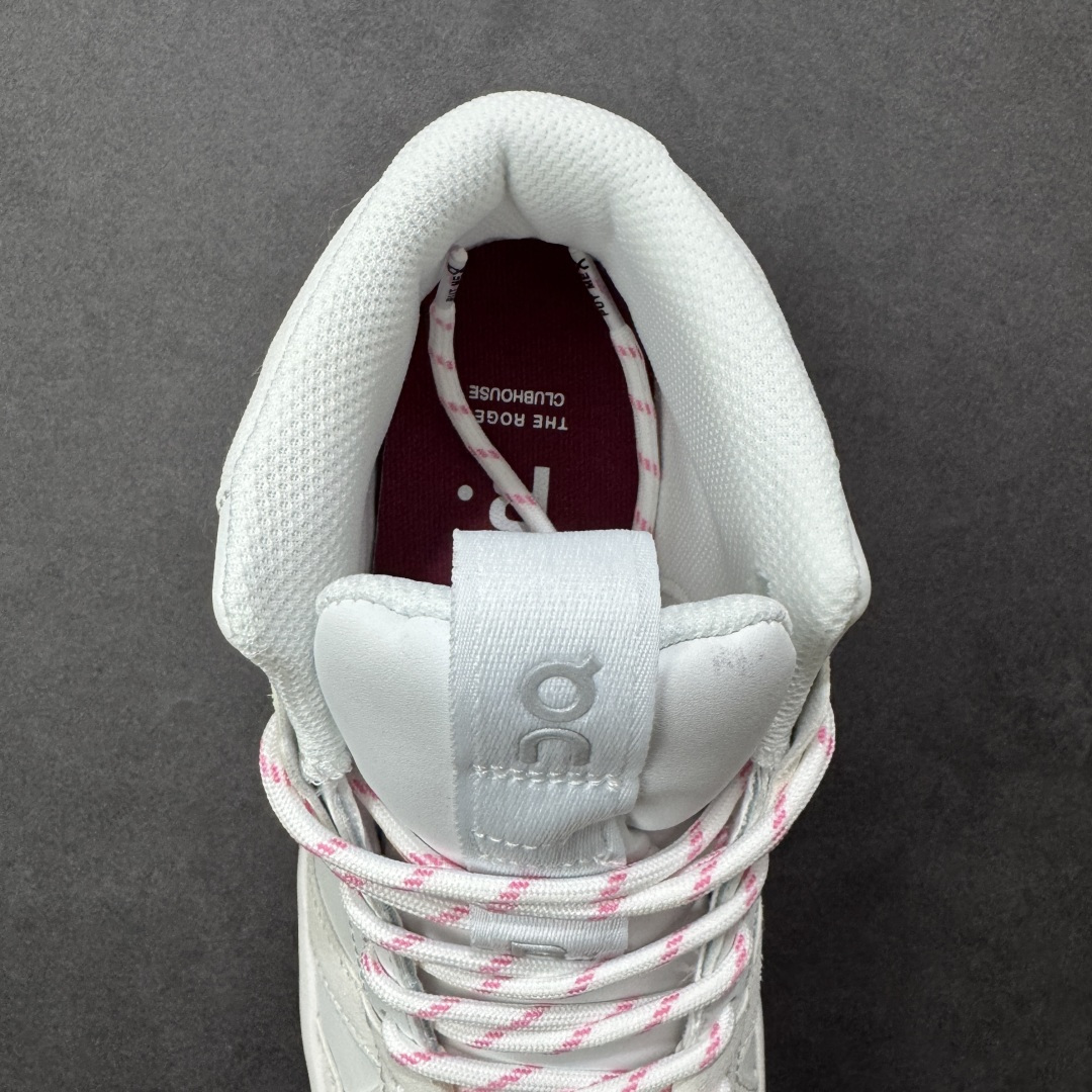 图片[7]-【公司级】On The Roger Clubhouse 昂跑 低帮 舒适网布减震防滑耐磨低邦长跑跑步鞋 稳健敏捷、功能多面，用轻量脚感和灵活反馈，助力跑步训练和运动健身。以Helion Superfoam打造Clouds Surferds科技鞋底，铸就灵活反馈、动态流畅体验。鞋跟内的精制足跟垫牢牢固定双足，提供柔软安全的体验；内置Speedboardd更好地推进跑者向前的每一步。根据运动机能编织纹路的工程网眼鞋面，轻盈柔软也坚韧耐用、舒适透气也灵活敏捷。 货号：3WF10433589 尺码：36-41 编码：AYB240250-选品中心