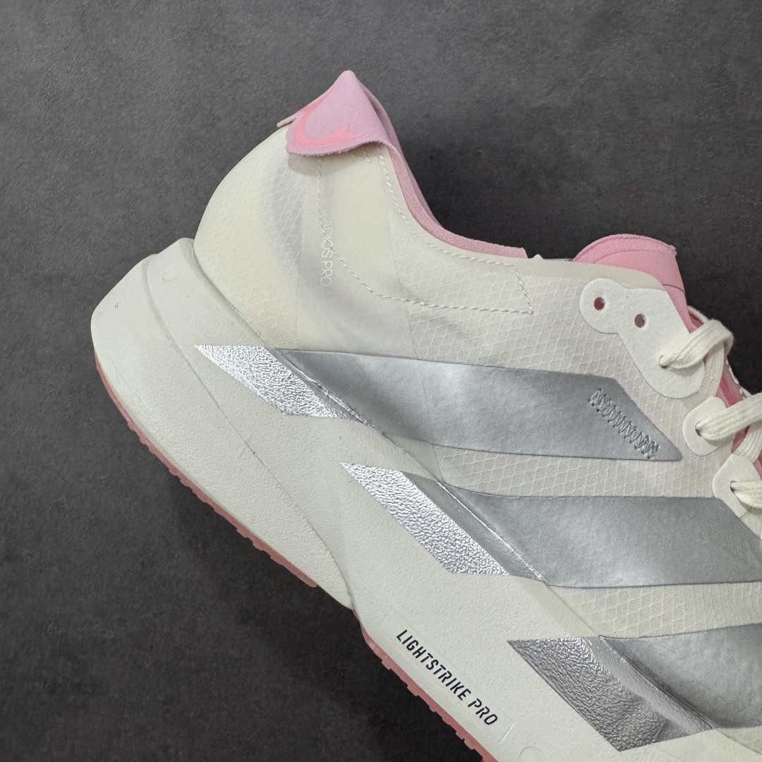 图片[6]-【纯原真碳】Adidas Adizero Adios Pro 4 M 阿迪达斯 耐磨减震专业跑步鞋 无论是平时训练还是马拉松 让这款跑步鞋伴你畅快开跑 兼具舒适性和结构感 搭载Lightstrike科技 为步伐注入活力 尺码：36-45 货号：JR4956-选品中心
