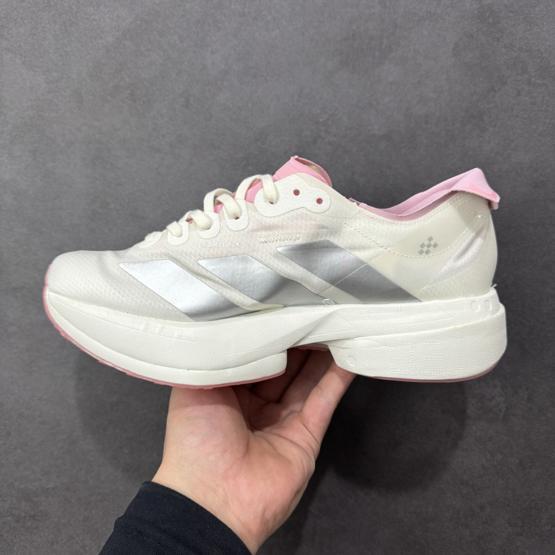 图片[2]-【纯原真碳】Adidas Adizero Adios Pro 4 M 阿迪达斯 耐磨减震专业跑步鞋 无论是平时训练还是马拉松 让这款跑步鞋伴你畅快开跑 兼具舒适性和结构感 搭载Lightstrike科技 为步伐注入活力 尺码：36-45 货号：JR4956-选品中心