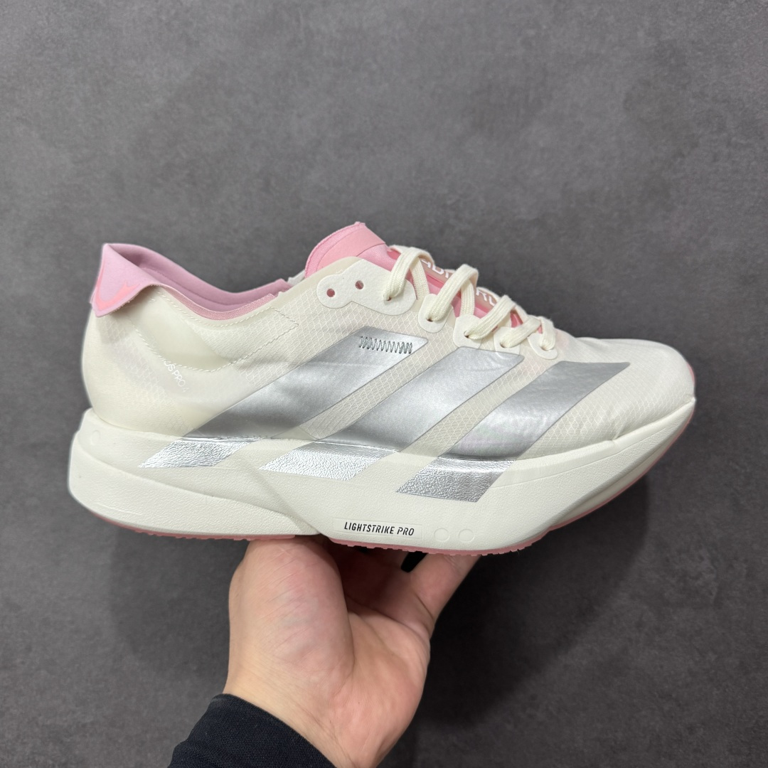 【纯原真碳】Adidas Adizero Adios Pro 4 M 阿迪达斯 耐磨减震专业跑步鞋 无论是平时训练还是马拉松 让这款跑步鞋伴你畅快开跑 兼具舒适性和结构感 搭载Lightstrike科技 为步伐注入活力 尺码:36-45 货号:JR4956-选品中心