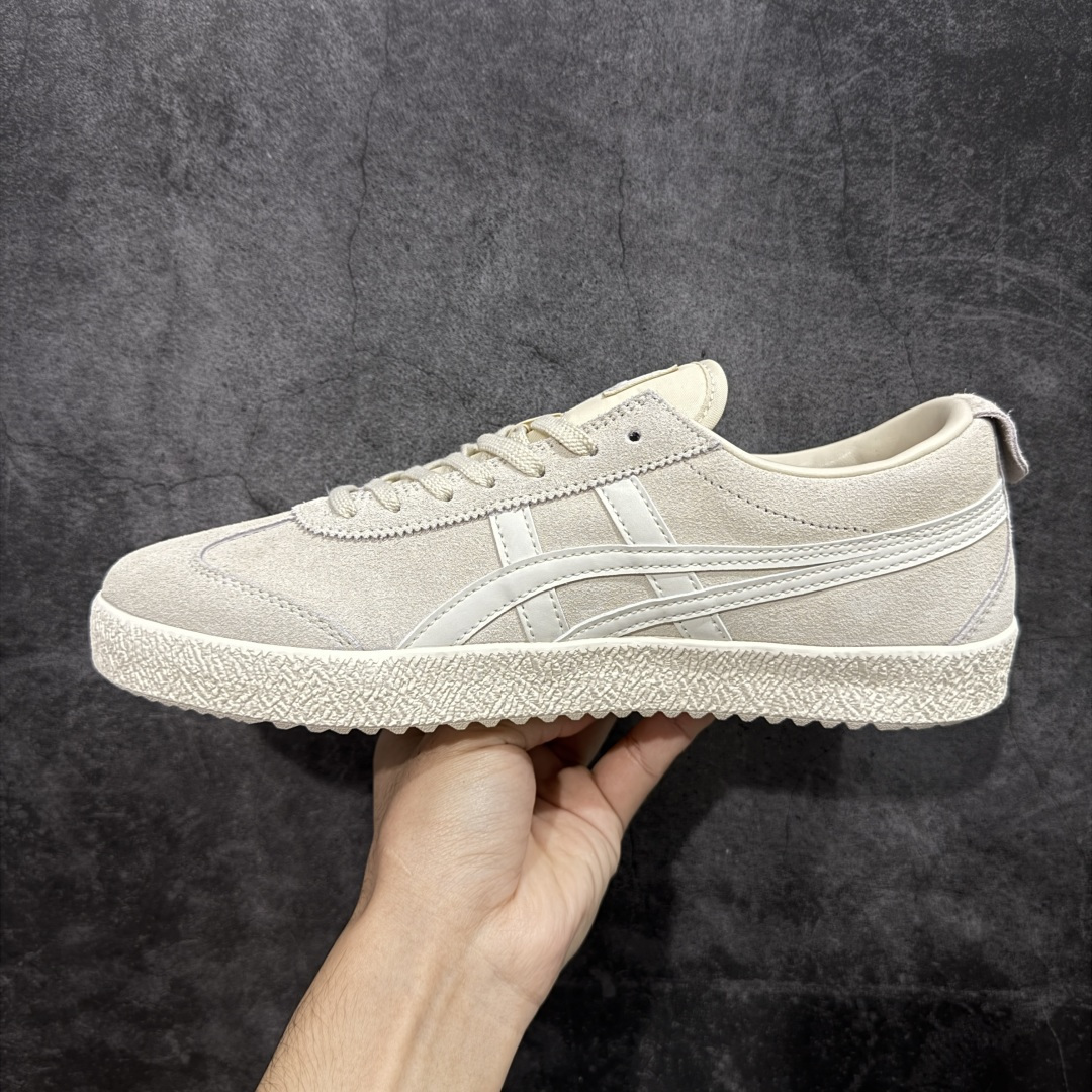 【纯原】亚瑟士 Mexico 66 Delegation 休闲时尚运动板鞋 鬼冢虎秋冬百搭板鞋全麂皮材质